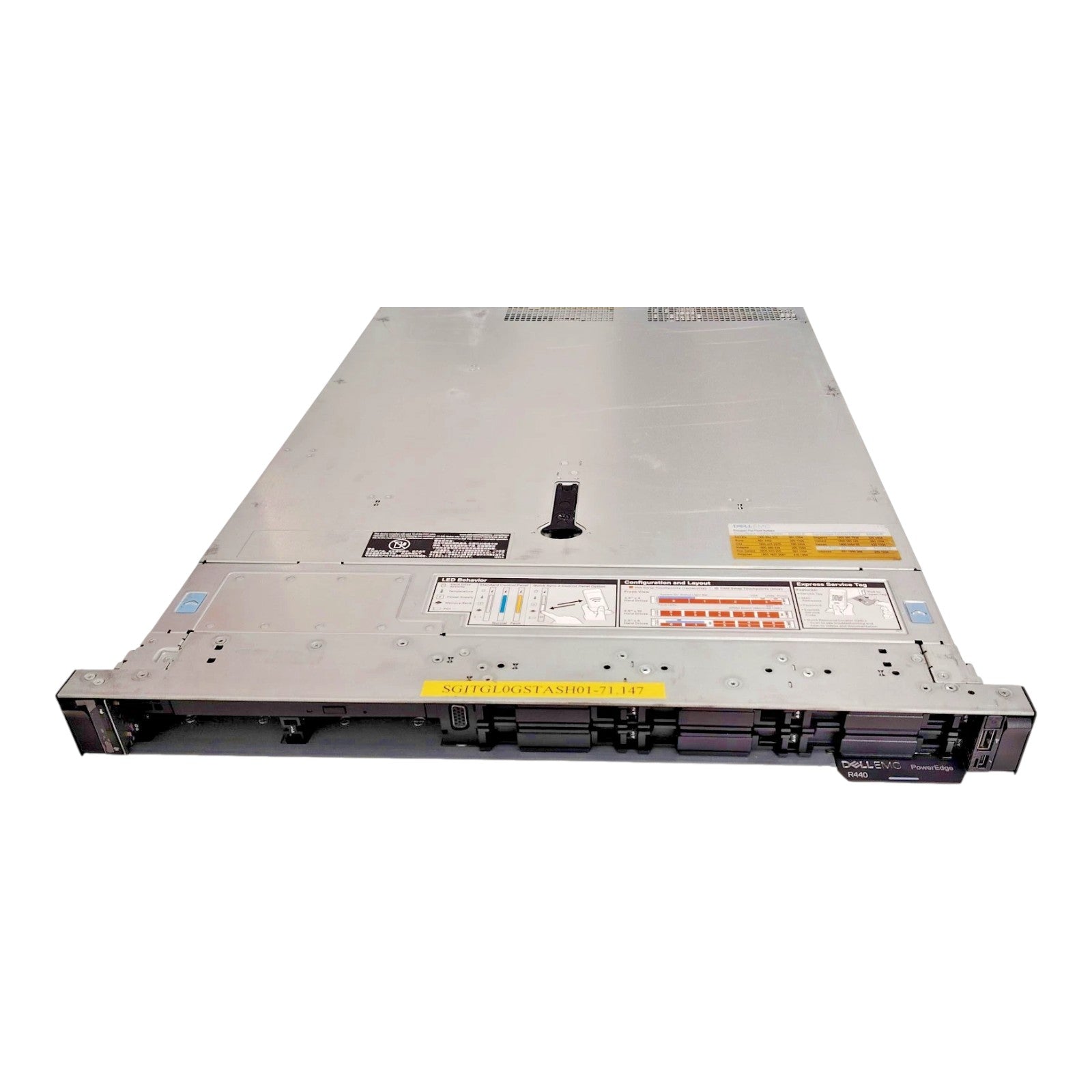 Dell PowerEdge R440 1U Rackmount Server | Dual Intel Xeon Silver 4214 | 32GB DDR4 RAM | RAID | Redundant PSU