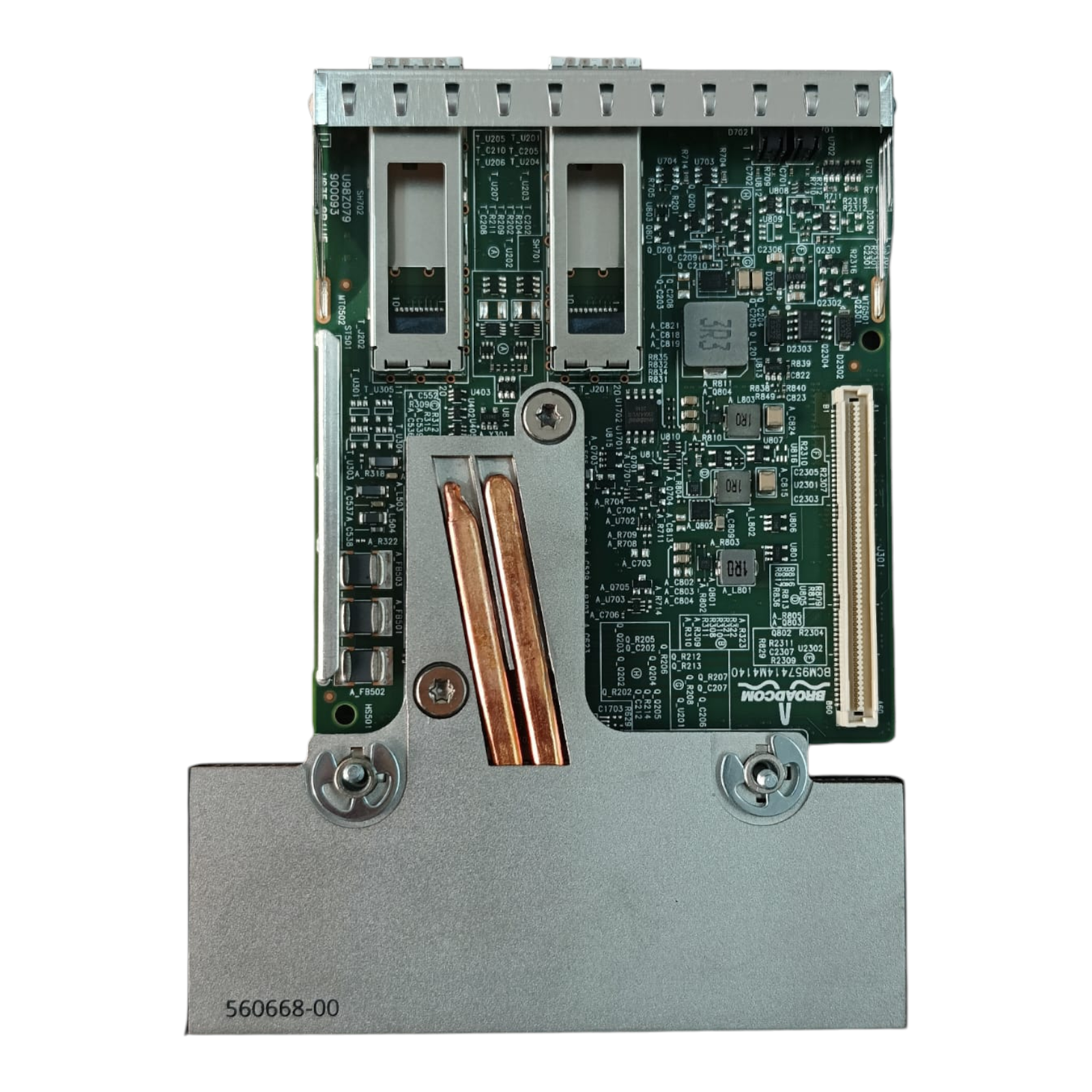 Dell 06WMMV Broadcom 57414 Dual Port 25GbE SFP Network Daughter Card