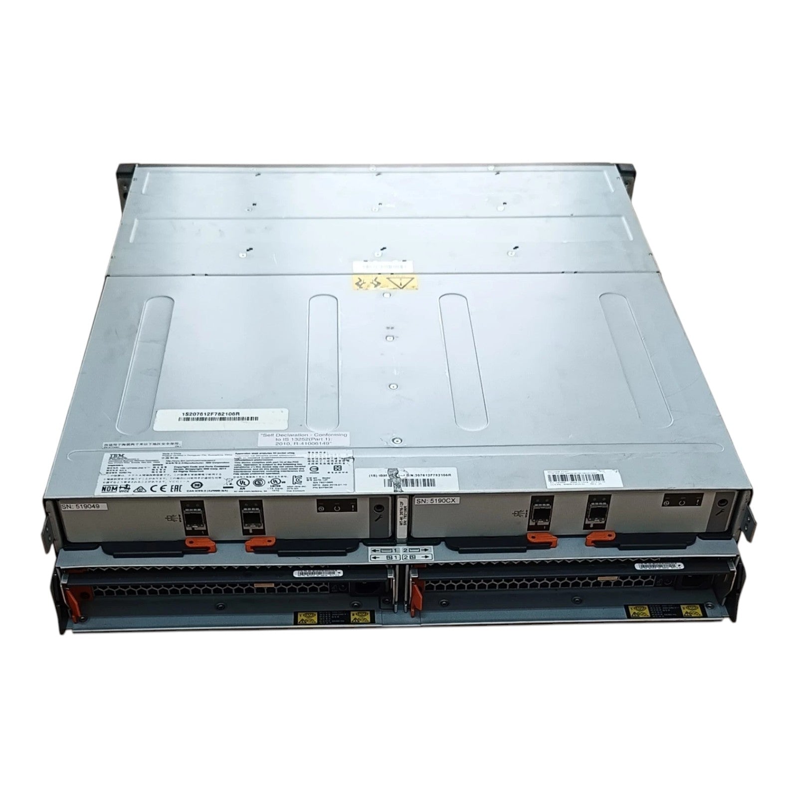 IBM Storwize V7000 2076-12F SAN Storage Enclosure | 12 × 2TB 7.2K SAS HDD | Dual Expansion Canisters | Redundant PSU