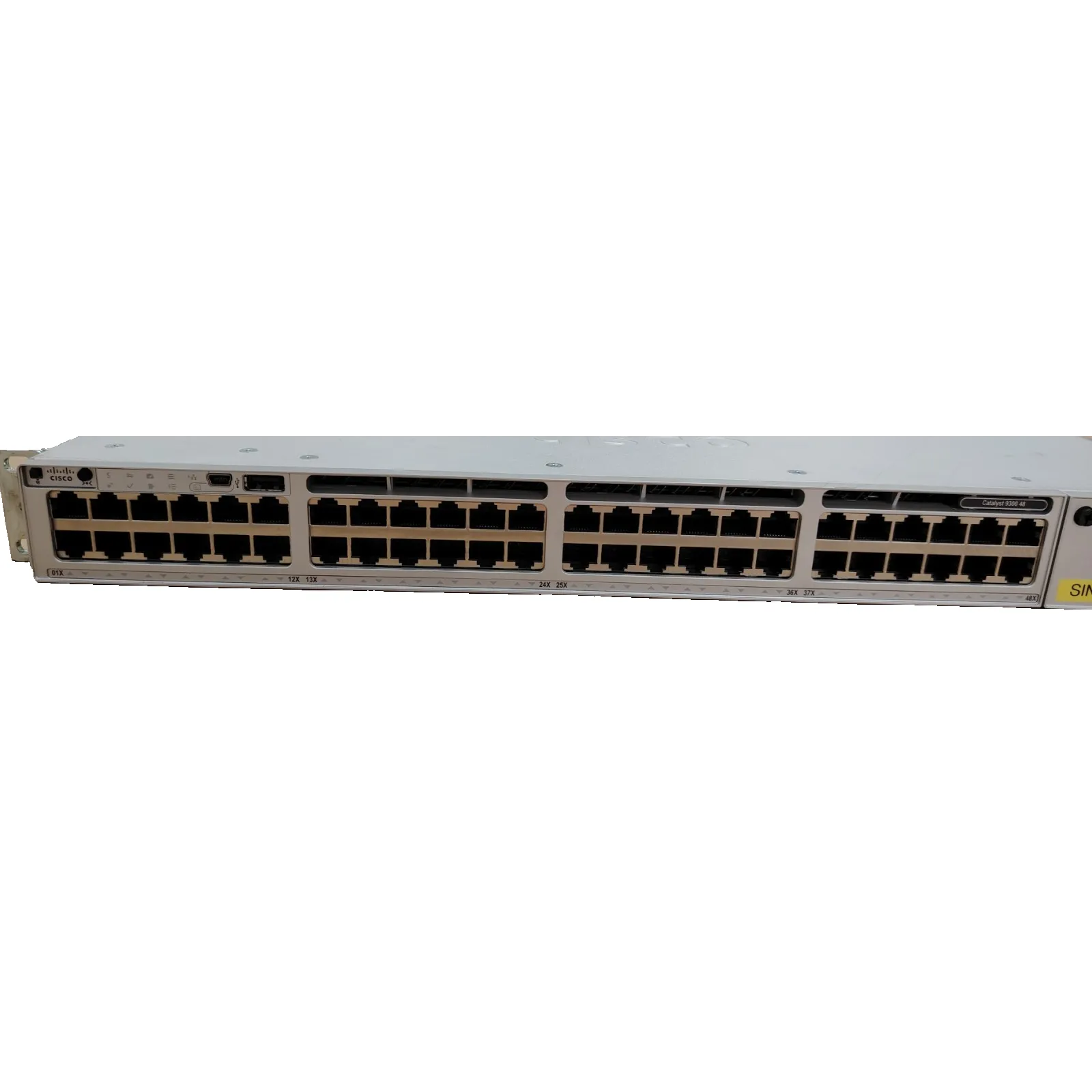 Cisco Catalyst C9300-48T-E Switches | 48-Port Gigabit | 3x FAN | Network Switch On