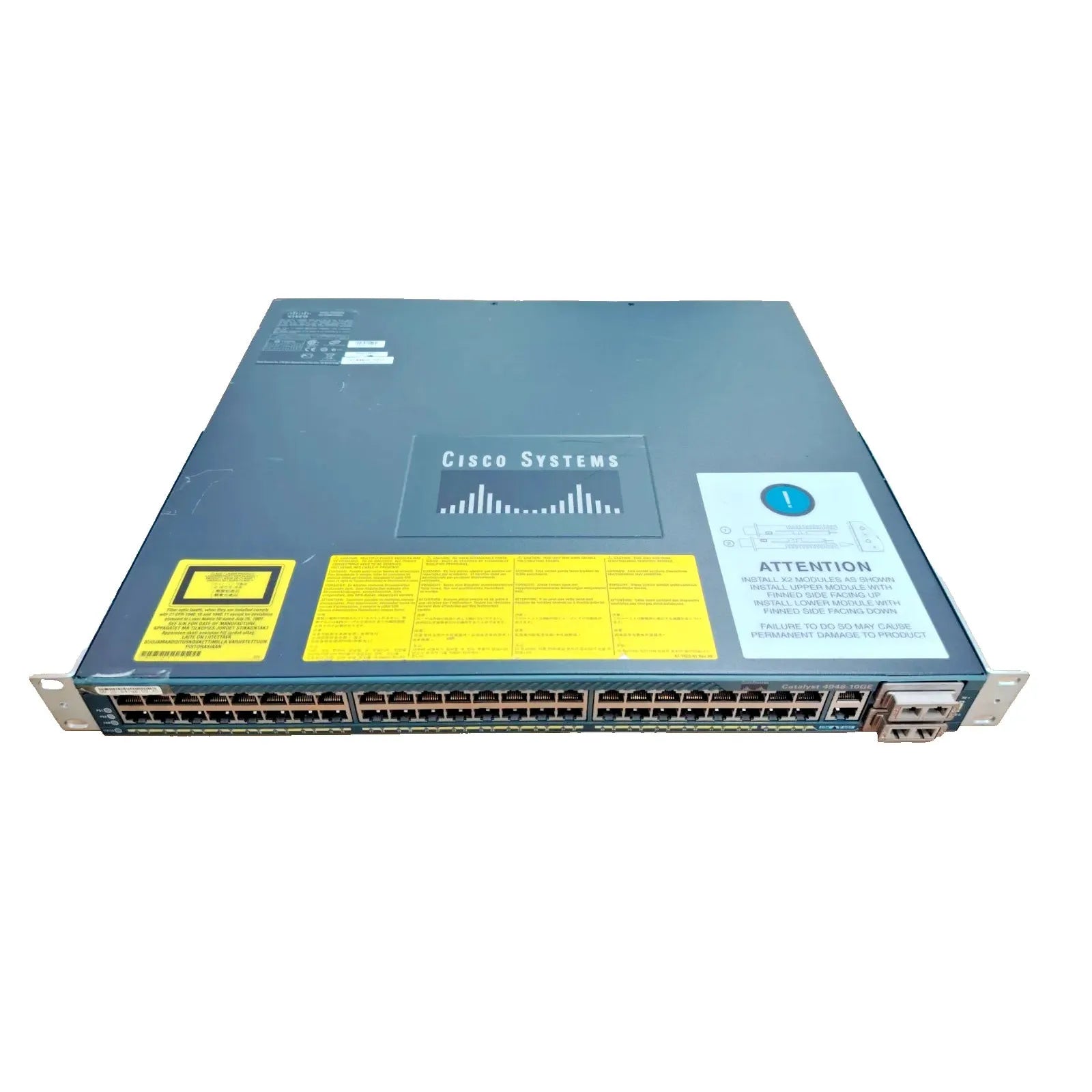 Cisco Catalyst WS-C4948-10GE Layer 3 Switches | 48-Port Enterprise Gigabit Switch with 10GE Uplinks