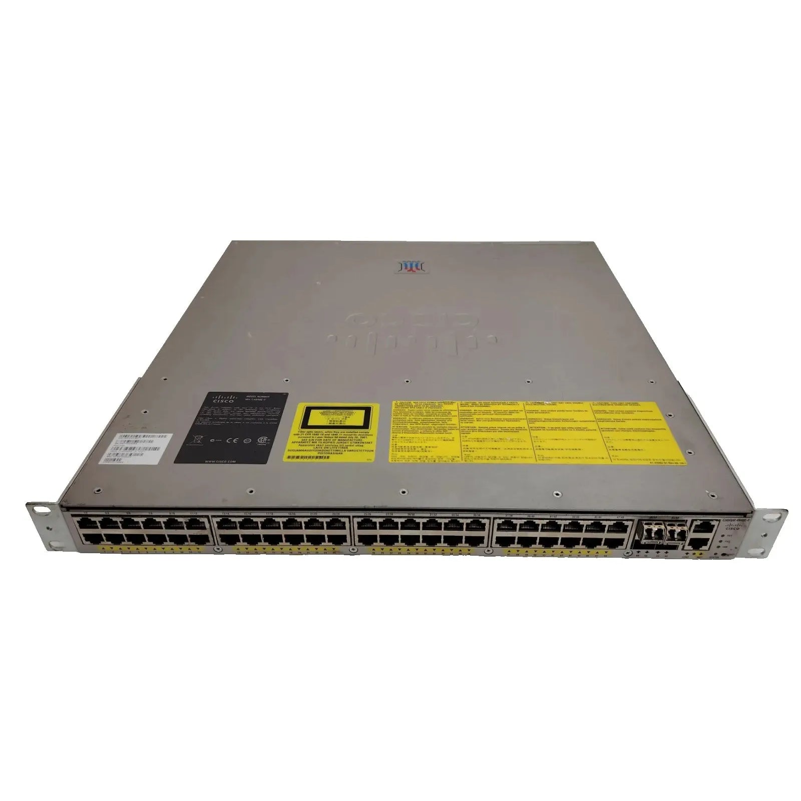 Cisco WS-C4948E-F Layer 3 Switch | 48x Gigabit Ethernet Ports + 4x SFP Uplinks
