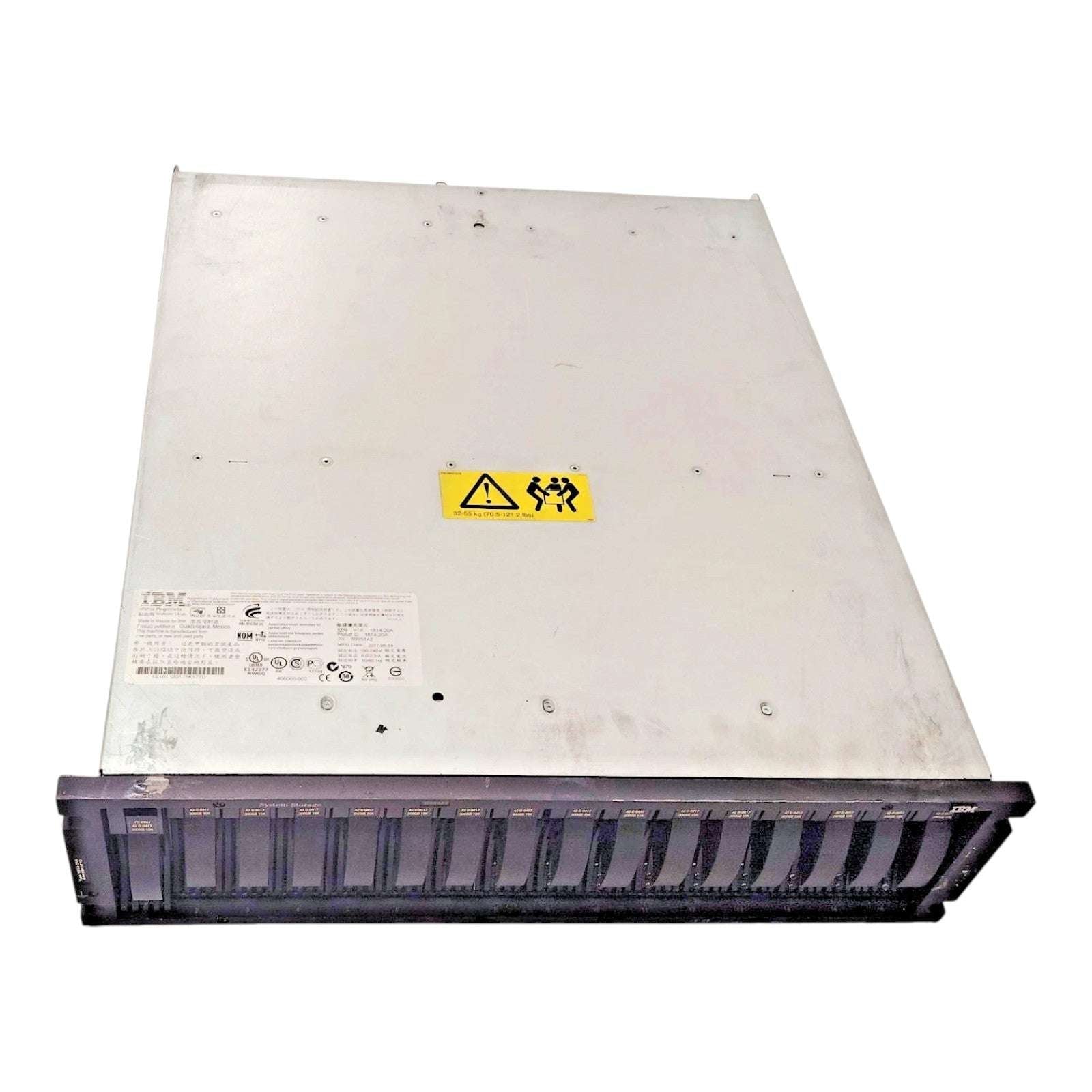 IBM System Storage DS5020 (1814-20A) | 3U Rackmount Enclosure | 16x 300GB 10K SAS HDD (4.8TB) | Dual 4Gb Fibre Channel Controllers
