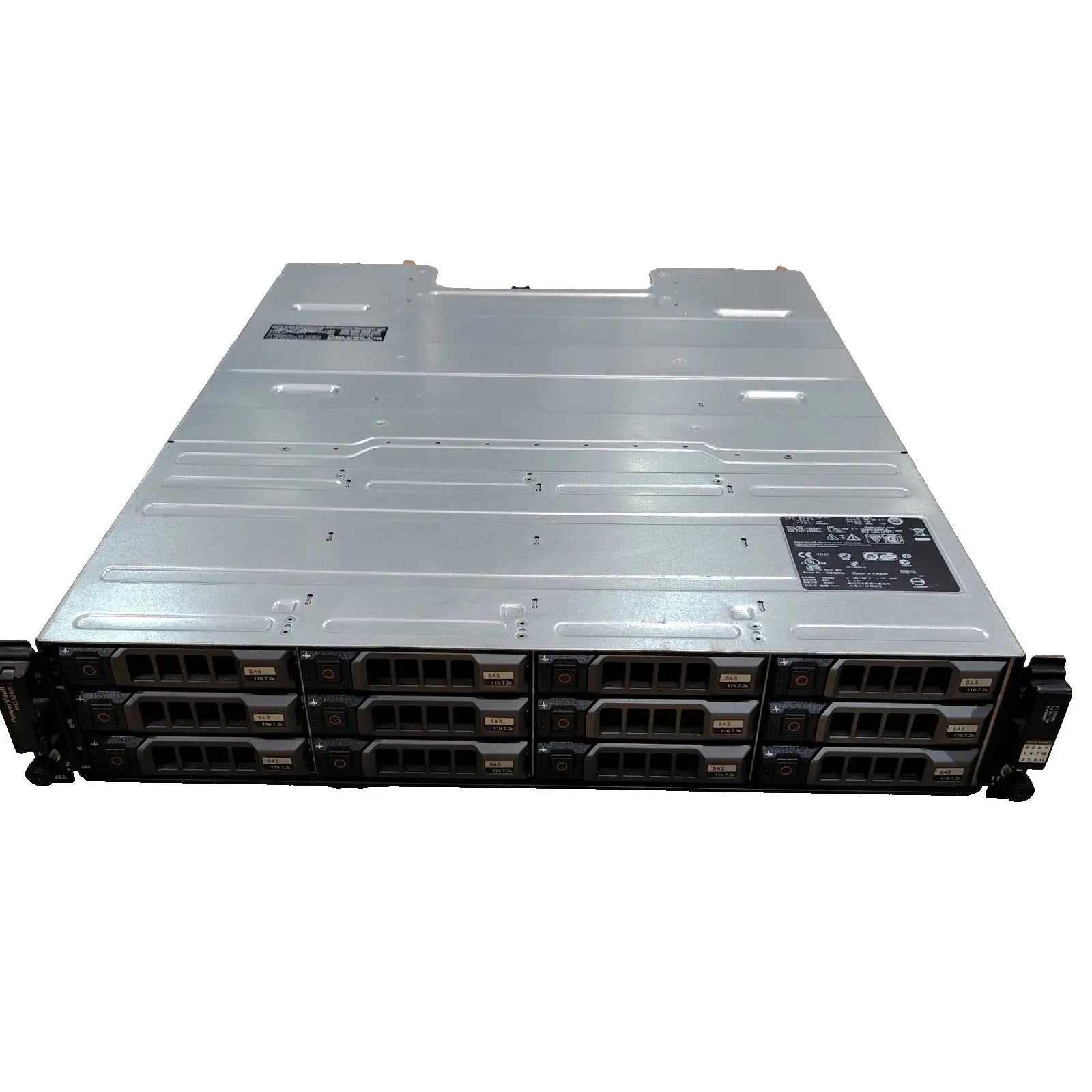 Dell PowerVault MD3200i with 12x 1TB 3.5" SAS HDD