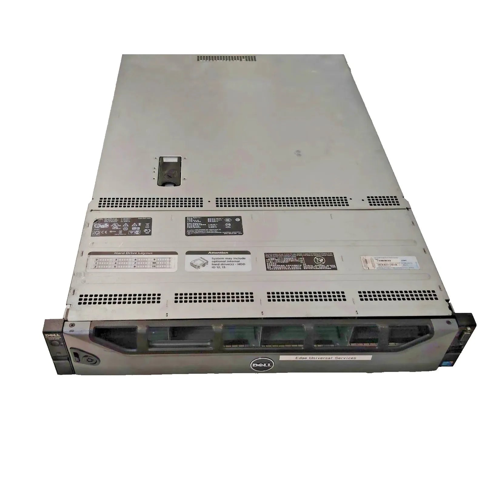 Dell PowerVault NX3100 Storage Server, 2x 300GB HDD, Riser, Network Card