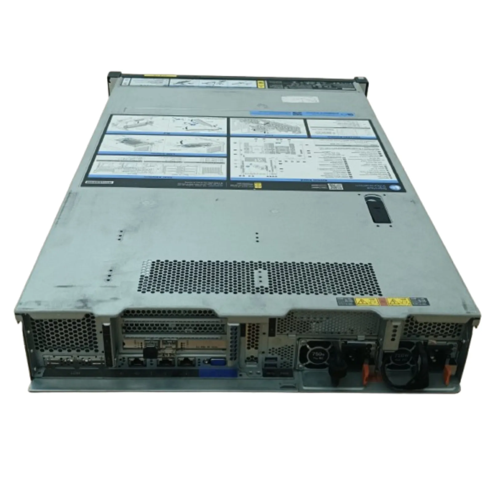 IBM Lenovo ThinkSystem SR550 Server – 2x Intel Xeon Silver 4114 CPUs, No RAM, No HDD