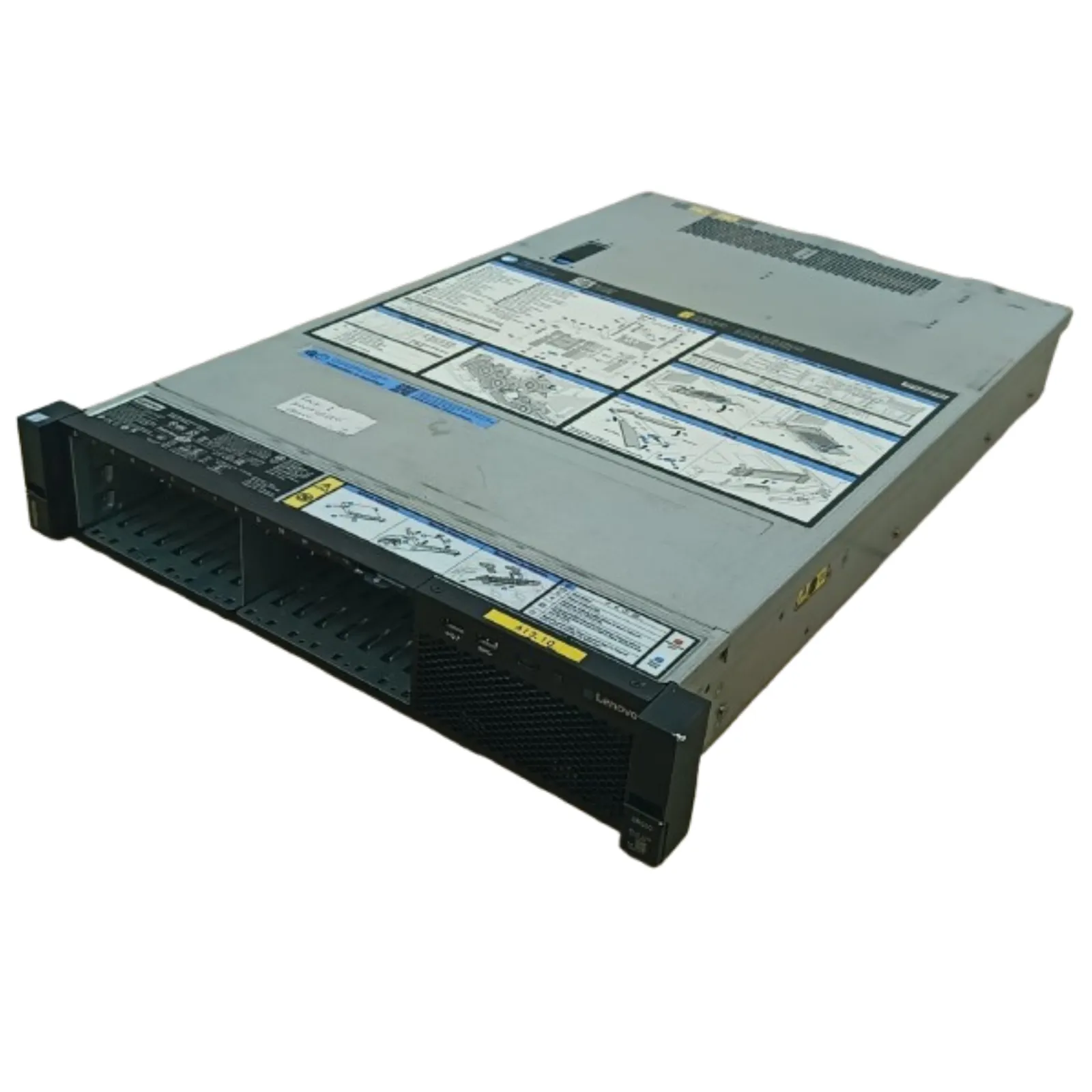 IBM Lenovo ThinkSystem SR550 Server – 2x Intel Xeon Silver 4114 CPUs, No RAM, No HDD