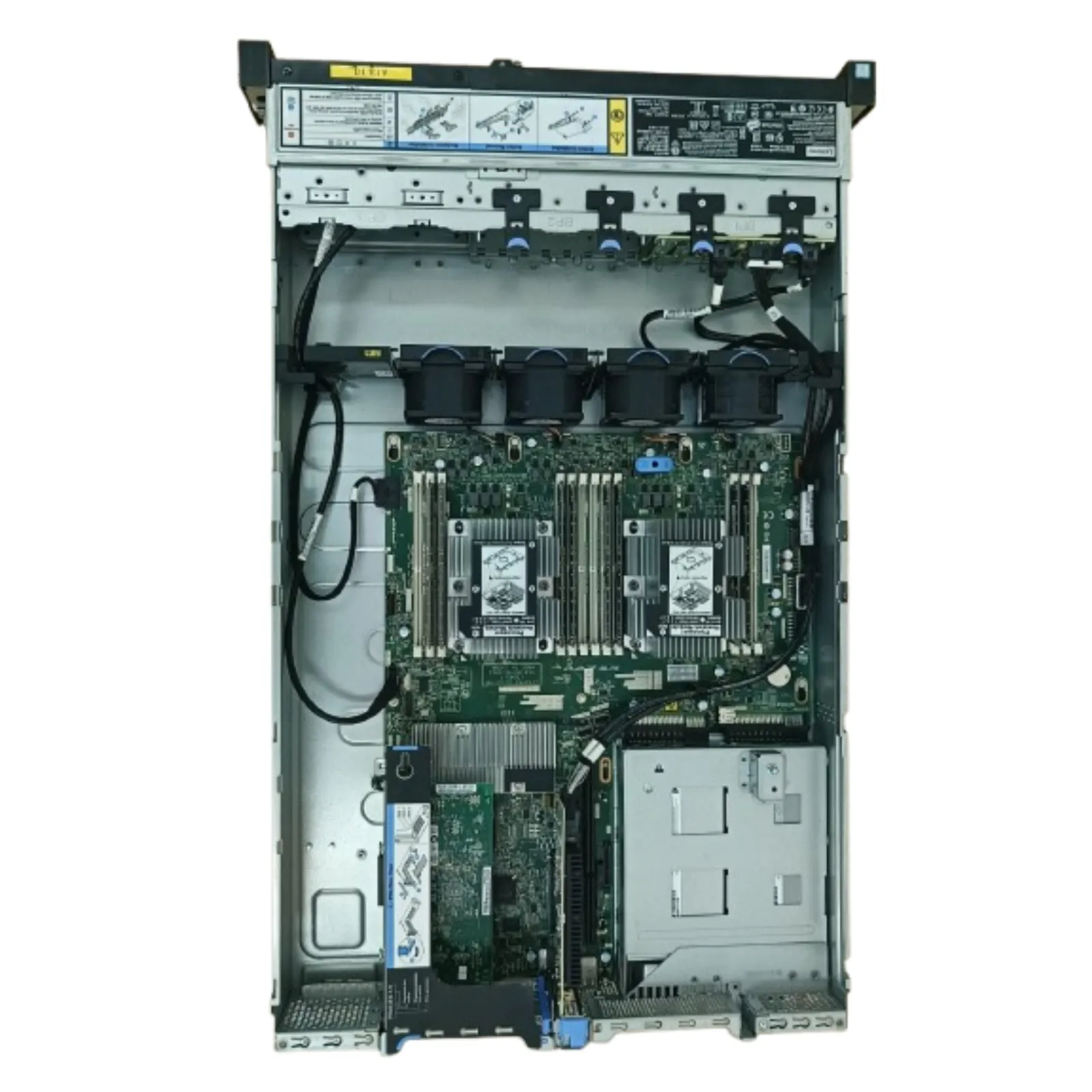 IBM Lenovo ThinkSystem SR550 Server – 2x Intel Xeon Silver 4114 CPUs, No RAM, No HDD