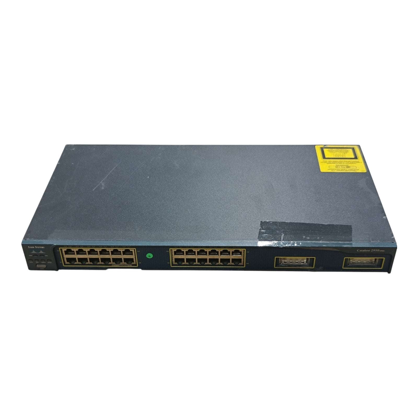 Cisco WS-C2950G-24-EI Catalyst Switch | 24-Port 10/100 Ethernet + 2 Gigabit Uplink | Managed Enterprise Switch