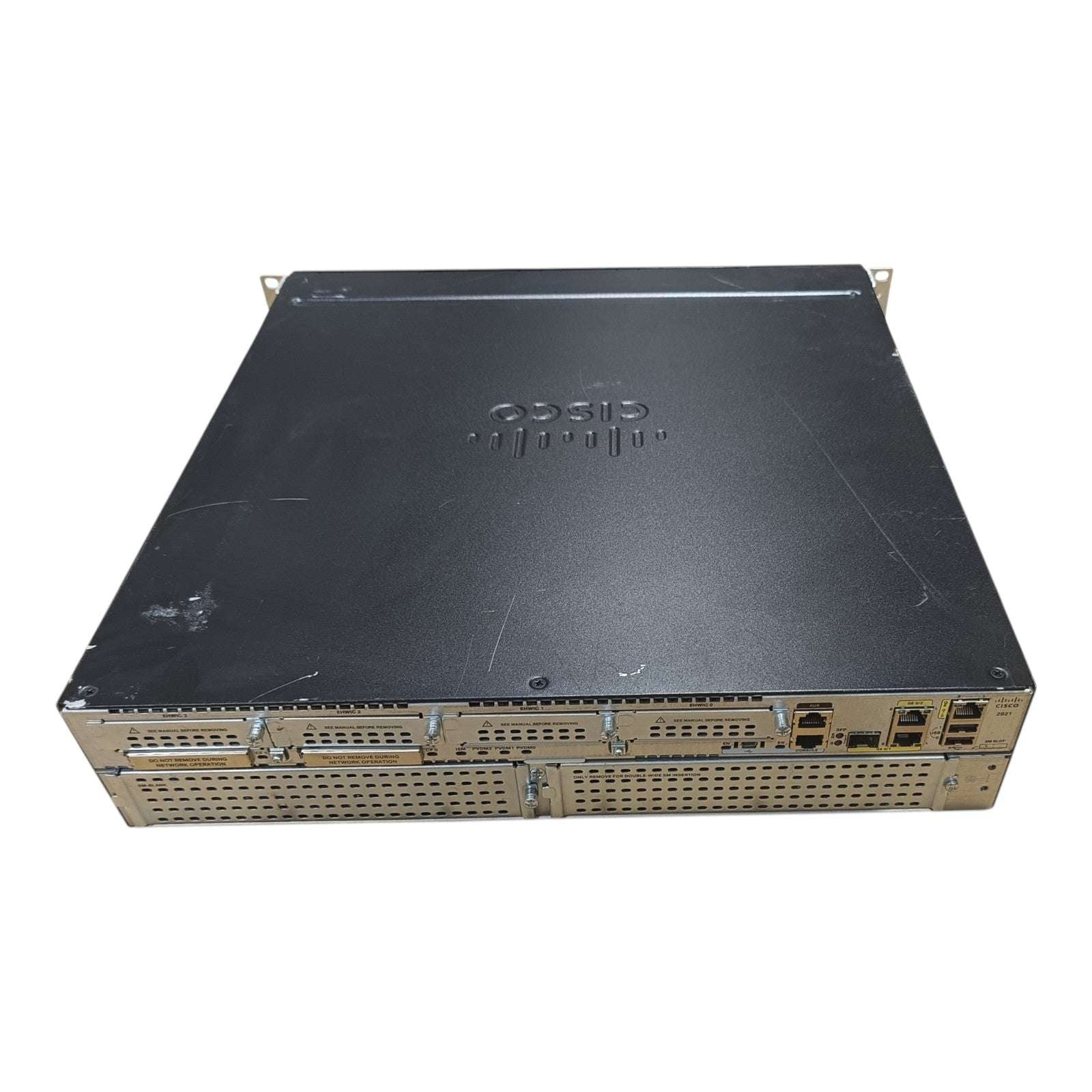 Cisco 2921 Integrated Services Router ISR – Enterprise 2900 Series Rackmount Networking Solution