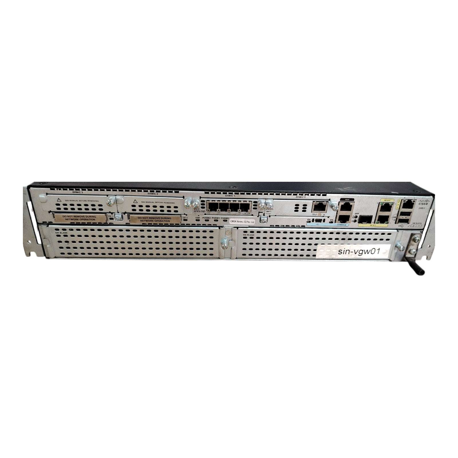 Cisco 2951 Integrated Services Router – Enterprise-Class ISR with Modular Expansion