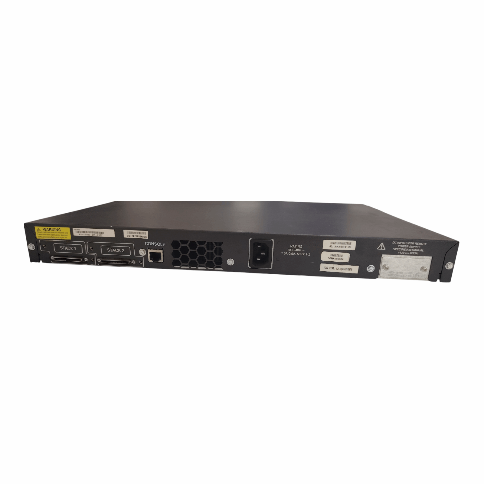 Cisco WS-C3750G-24T-S 24-Port Gigabit Ethernet Switch | Enterprise Managed Layer 3 Stackable Switch