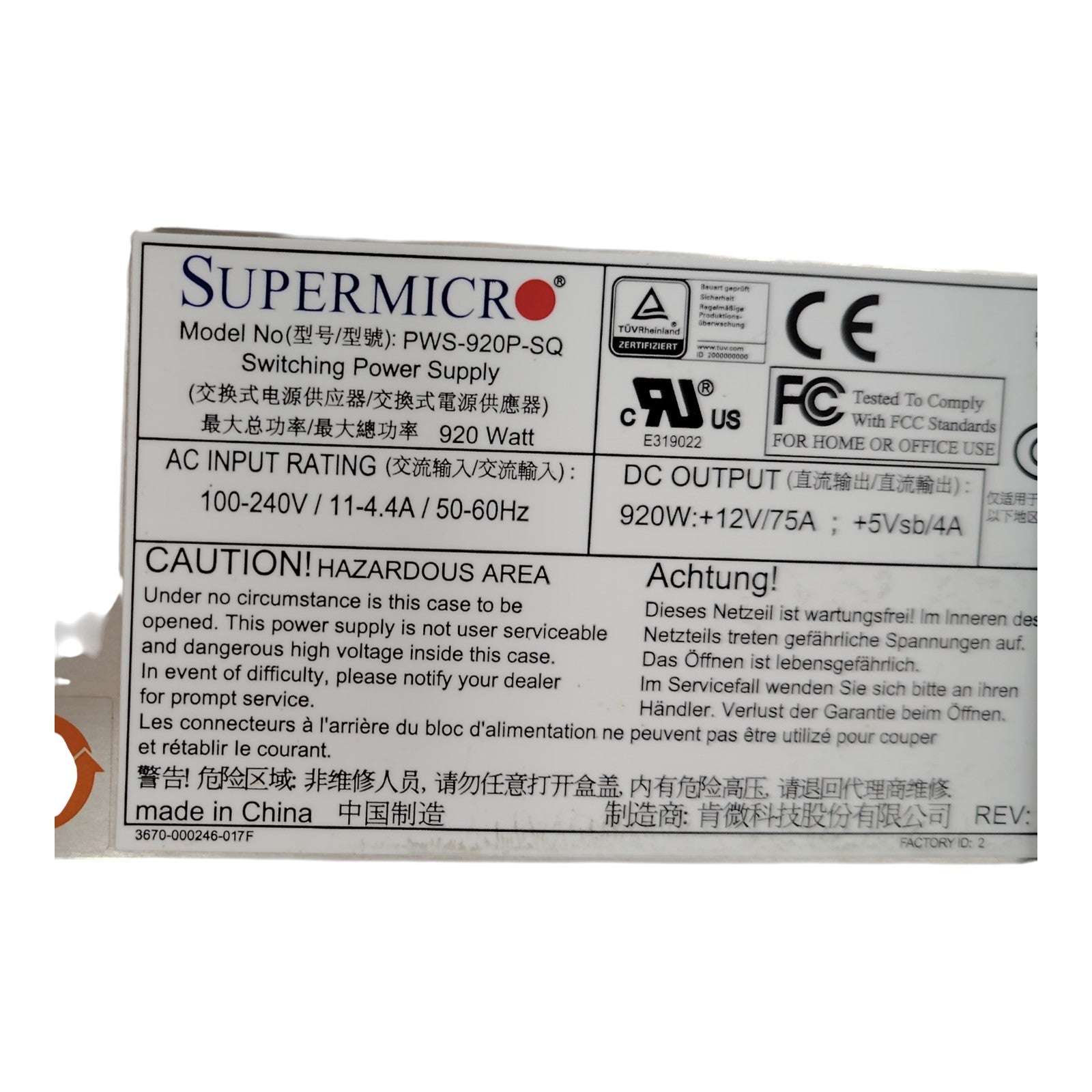 Supermicro SSG-2028R-E1CR24L 216-9 2U Storage Servers – Motherboard + 2x Heatsinks Included