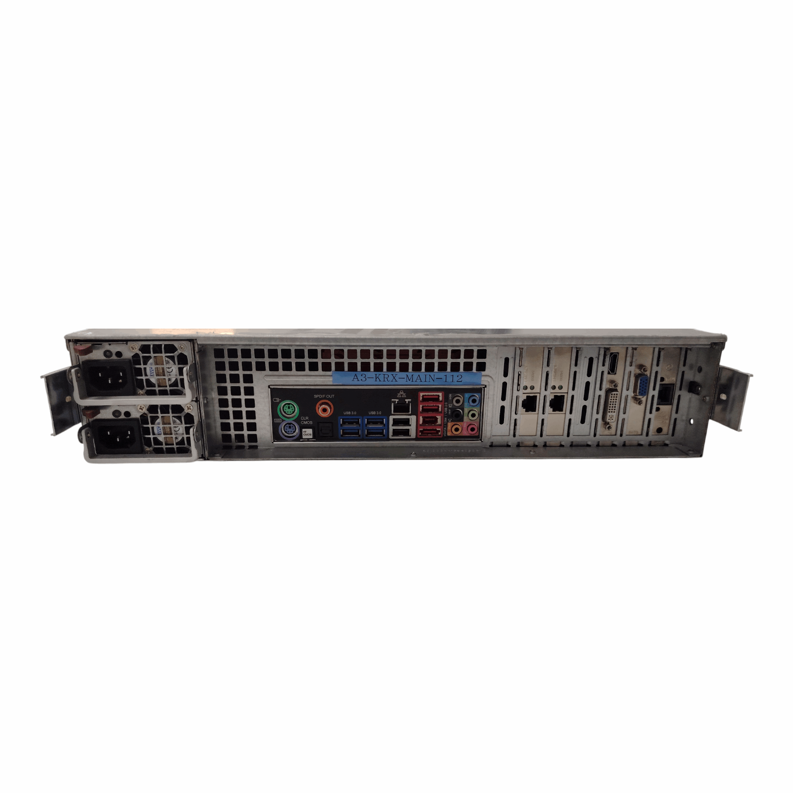 Supermicro CSE-825 2U Server | Intel i7-3930K | 64GB DDR3 | Dual 128GB Samsung SSD | NVIDIA GPU | Gigabit LAN | 740W PSU