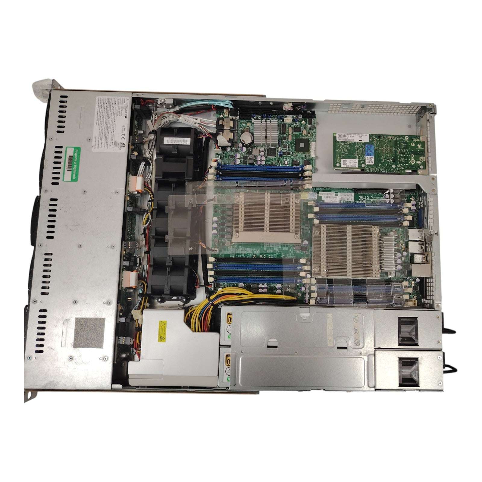Supermicro 1027R-N3RF 116-7 Server – 2x Intel Xeon E5-2620 v2, Riser, NIC, Dual 700W PSU