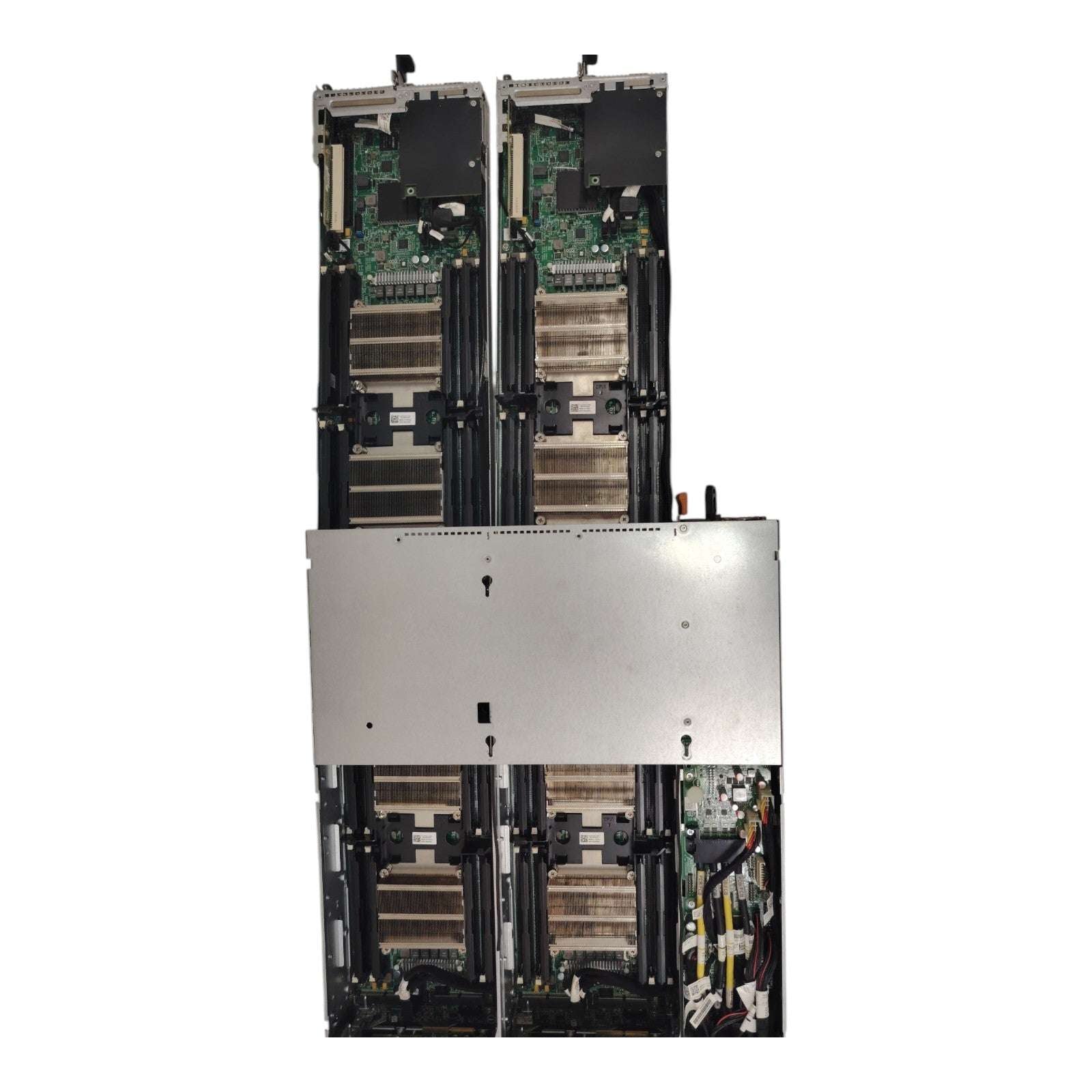 Dell PowerEdge C6220 B08S002 Servers | 4x Mezzanine Boards | 4x NICs | 4x Risers | 2x 1400W PSU
