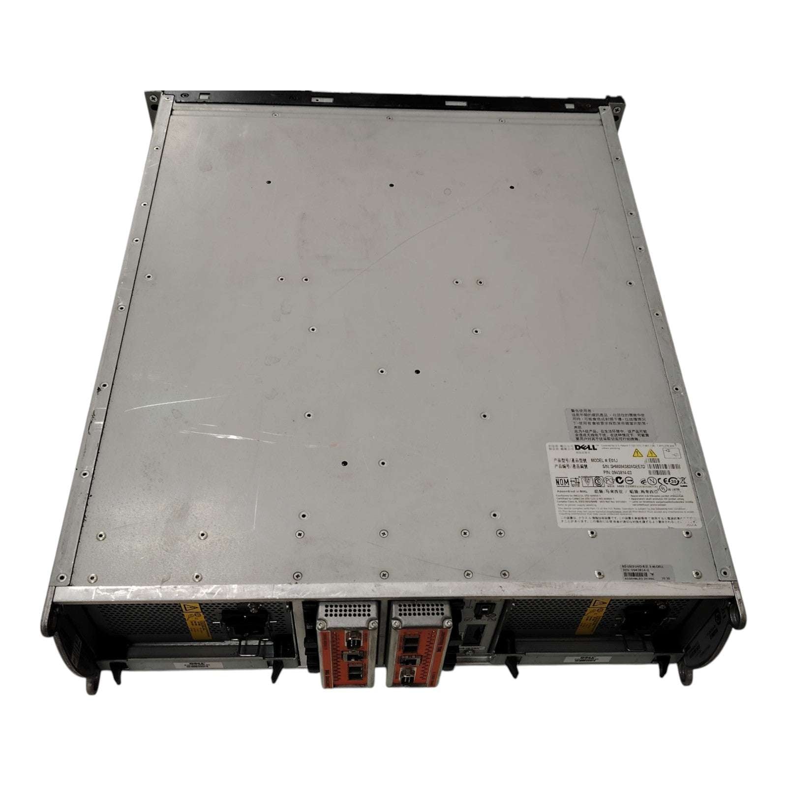 Dell EqualLogic PS6010 iSCSI SAN Storage | 3U Rackmount | 4TB (4×1TB SAS) | Dual Controllers & Redundant 440W PSU