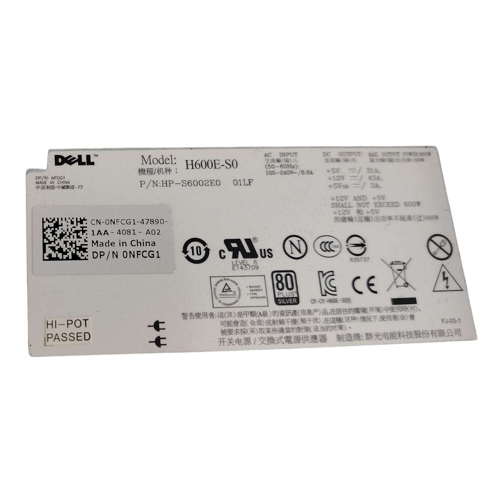 Dell PowerVault MD3200 Storage Array | 12x 8TB SAS HDDs | Dual RAID Controllers | 2x 600W PSU