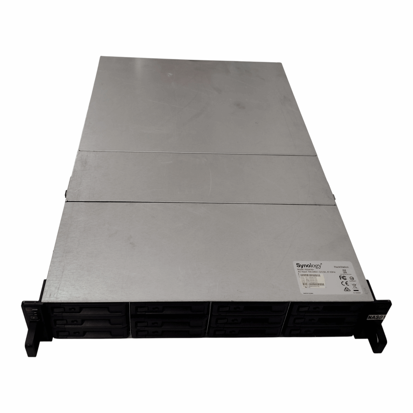 Synology RS2416+ NAS | 72TB Storage ( 6×8TB HGST HDDs) | 500W PSU