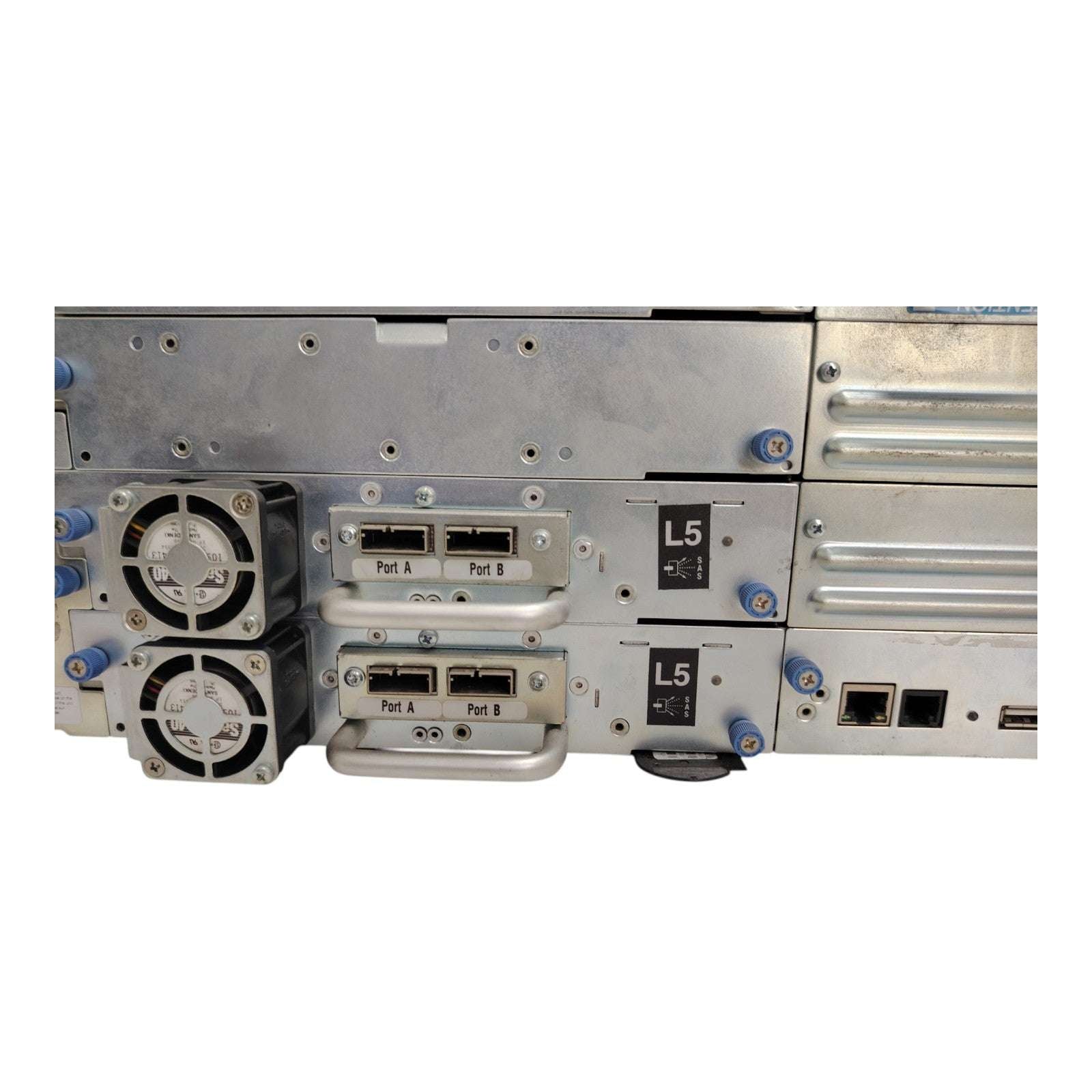 IBM TS3200 Tape Library 3573-4UL | 2× LTO-5 Ultrium SAS Drives | 4U Rackmount Enterprise Backup & Archiving