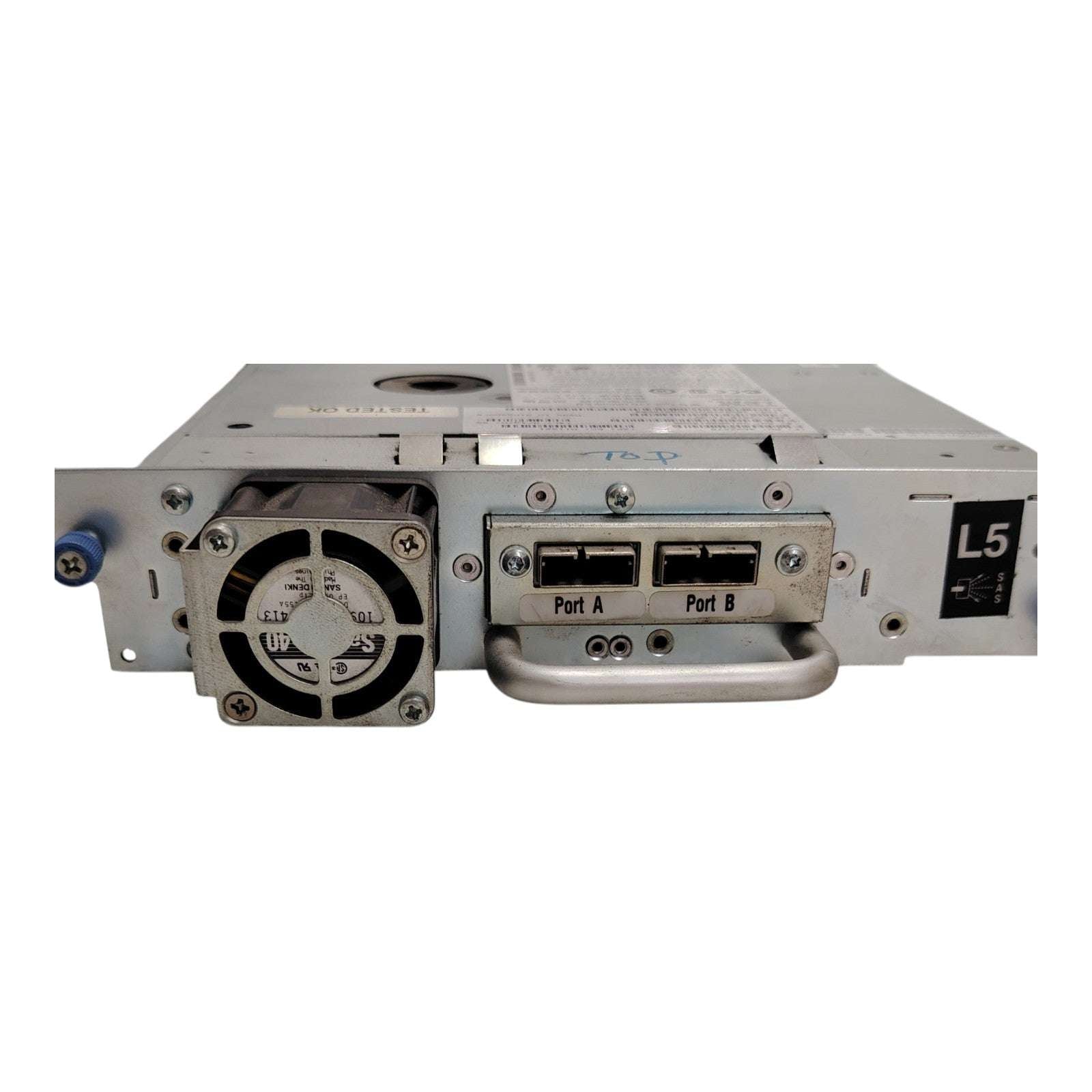 IBM TS3200 Tape Library 3573-4UL | 2× LTO-5 Ultrium SAS Drives | 4U Rackmount Enterprise Backup & Archiving