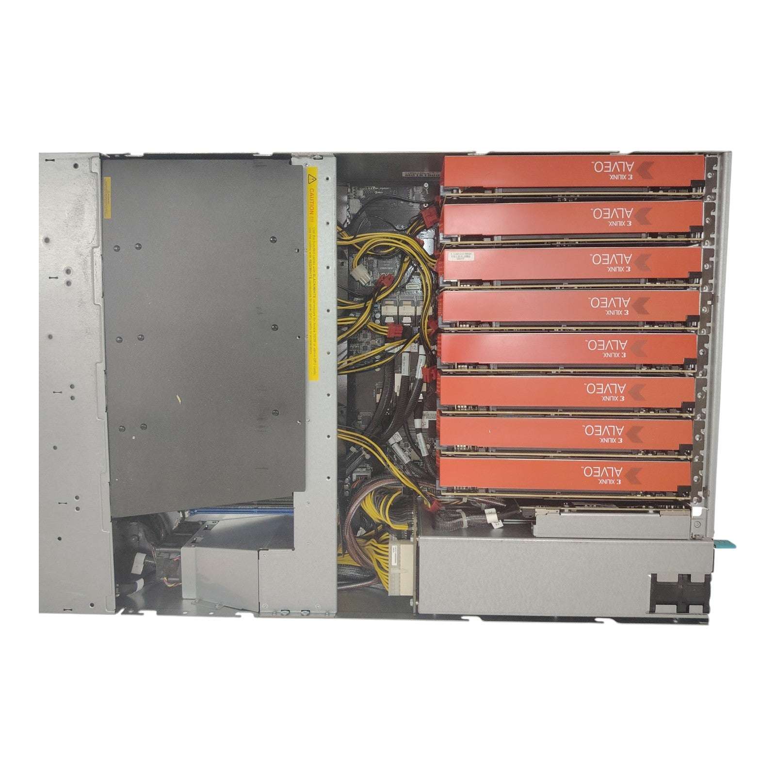 ASUS ESC8000 G3 GPU Server | 8× Xilinx Alveo A-U200 Accelerators | Dual Xeon E5-2620 v4 | 4U Rackmount