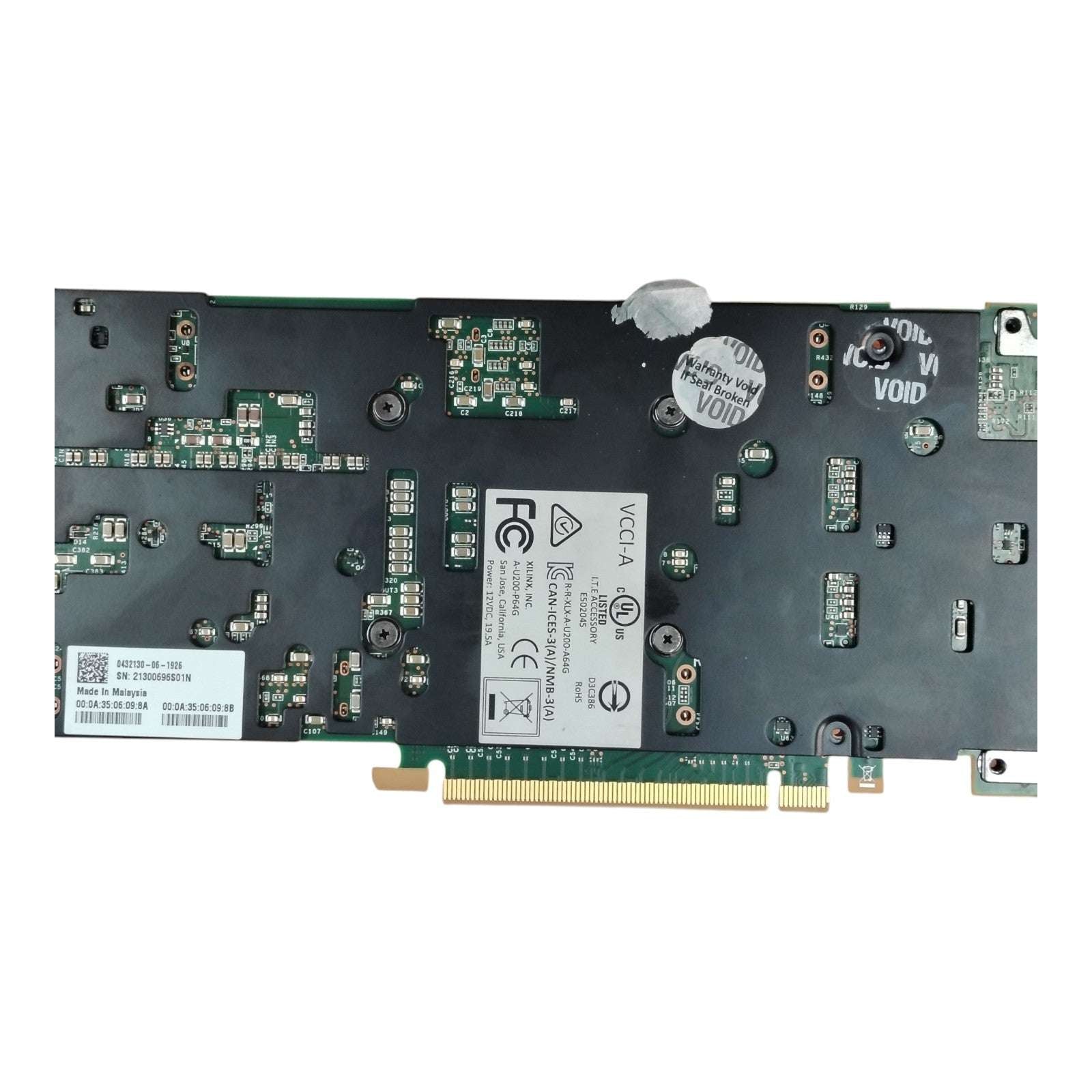 ASUS ESC8000 G3 GPU Server | 8× Xilinx Alveo A-U200 Accelerators | Dual Xeon E5-2620 v4 | 4U Rackmount