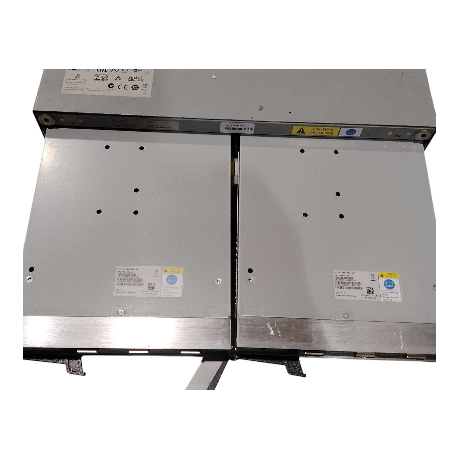 Dell Compellent SC280 Enclosure | 42x 4TB SAS HDDs | Dual SAS Controllers | 168TB High-Density Storage | 5U Rackmount