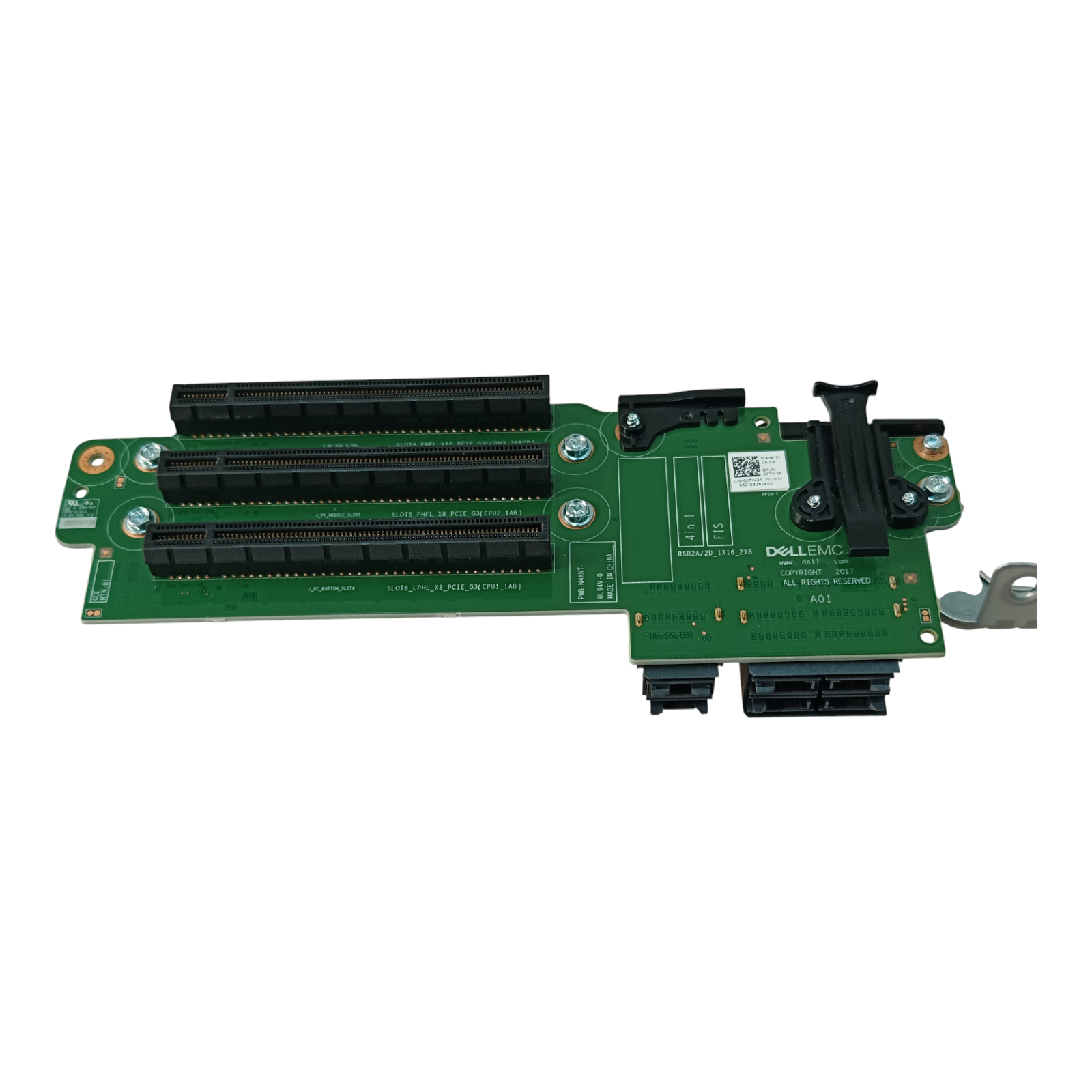 Dell 0J7W3K PCIe Riser Card | Dual PCIe 3.0 Expansion for Dell EMC PowerEdge Servers