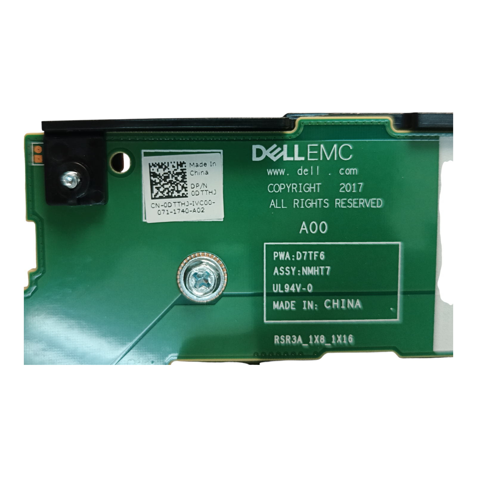 Dell 0DTTHJ PCIe Riser Card | Server Expansion Board CN-0DTTHJ-A00