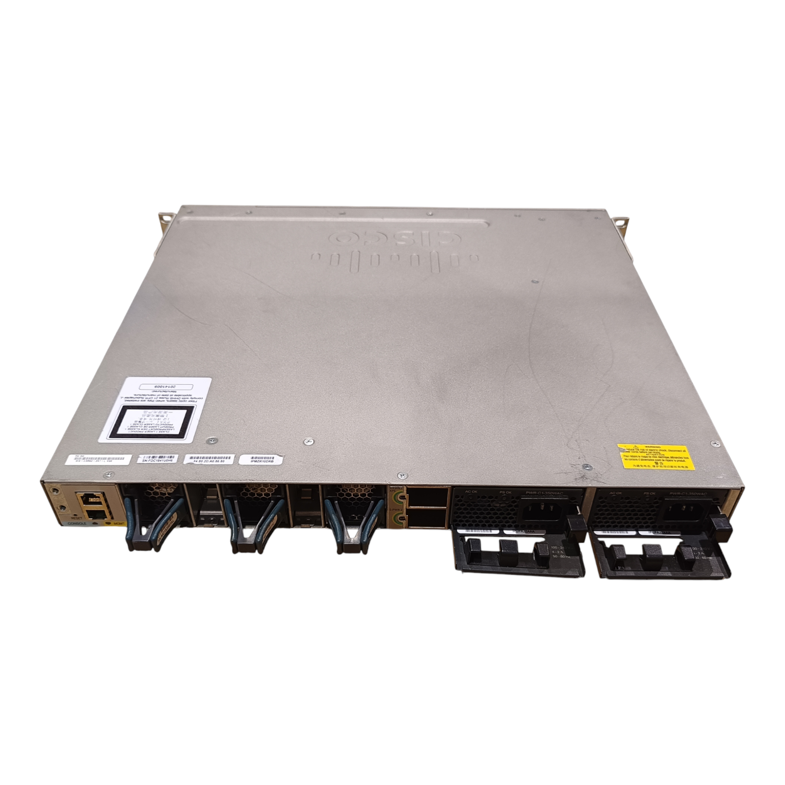 Cisco WS-C3850-24T-L 24-Port Gigabit Ethernet Switch | Enterprise Layer 3 Network Switch