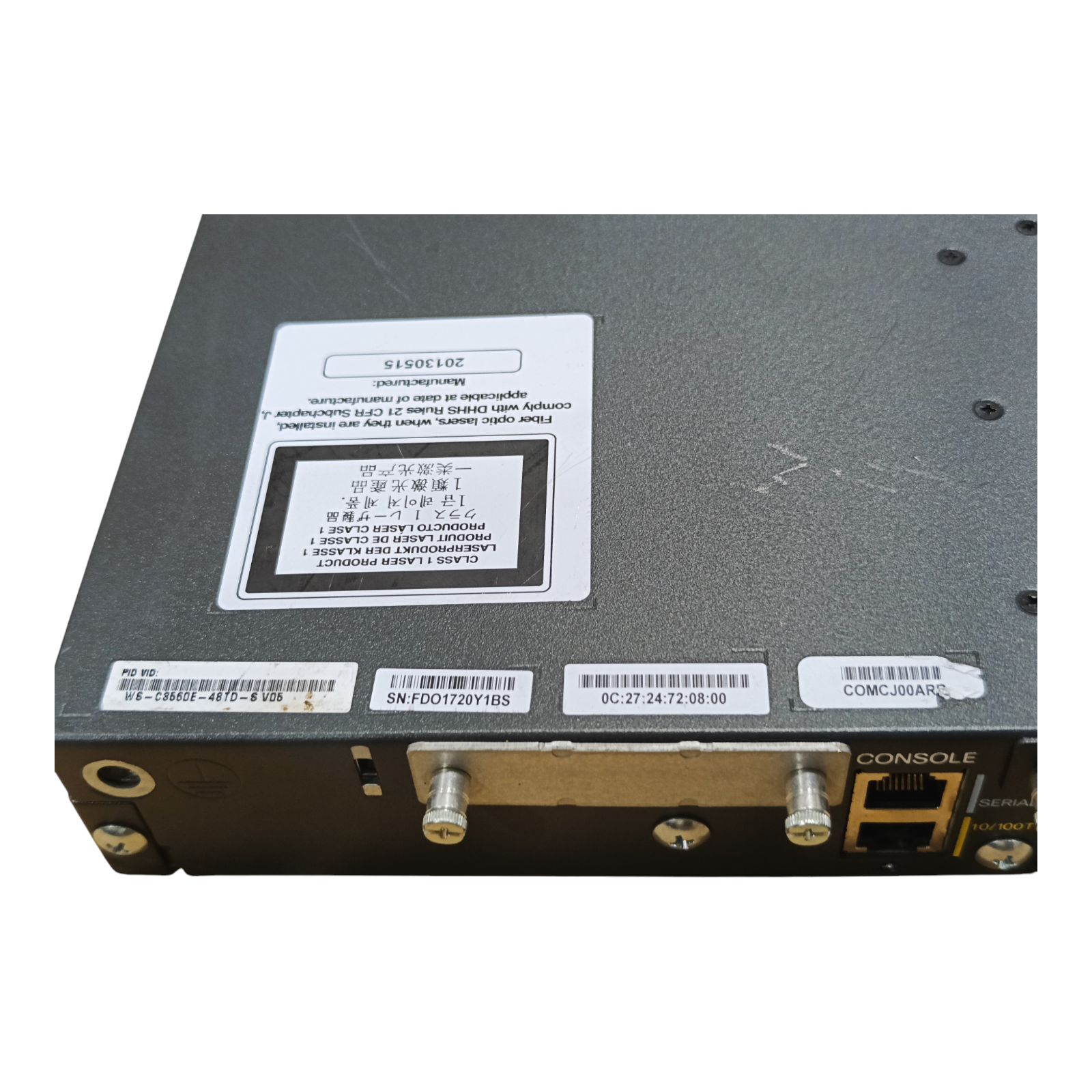 Cisco Catalyst WS-C3560E-48TD-S 48-Port Gigabit Ethernet Switch | Layer 3 Enterprise Network Switch