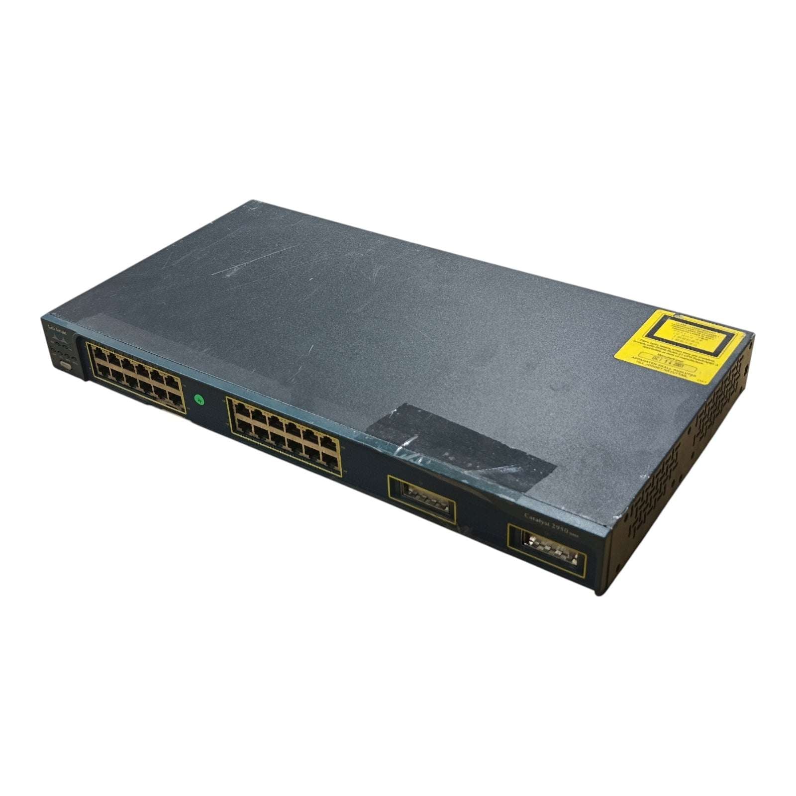 Cisco WS-C2950G-24-EI Catalyst Switch | 24-Port 10/100 Ethernet + 2 Gigabit Uplink | Managed Enterprise Switch