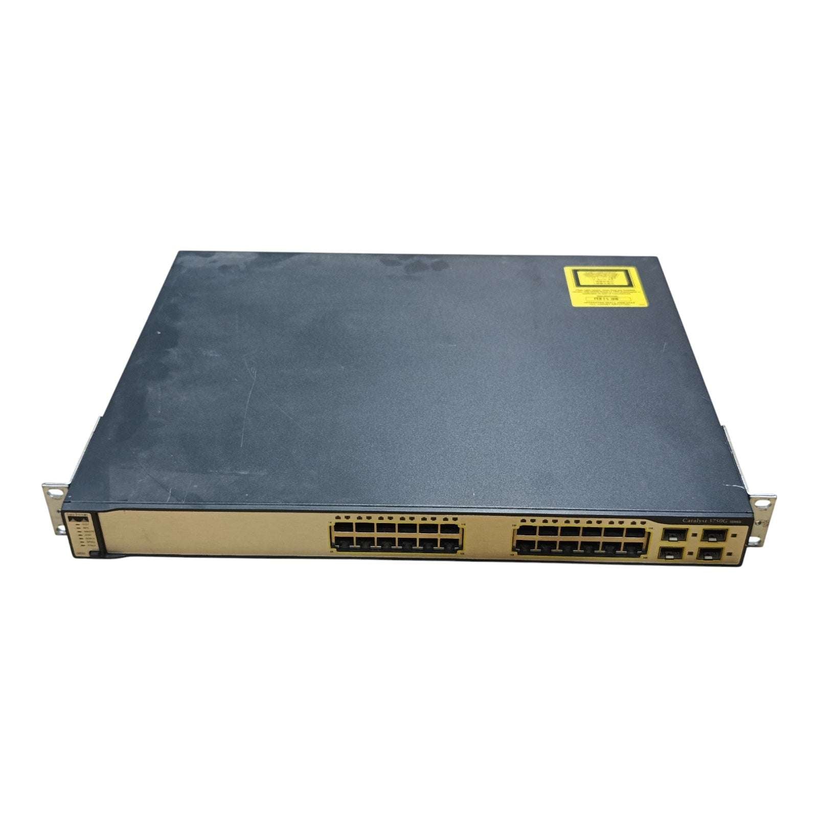 Cisco WS-C3750G-24TS-S 1U Catalyst Switch | 24-Port Gigabit Ethernet | Enterprise Layer 3 Managed Switch