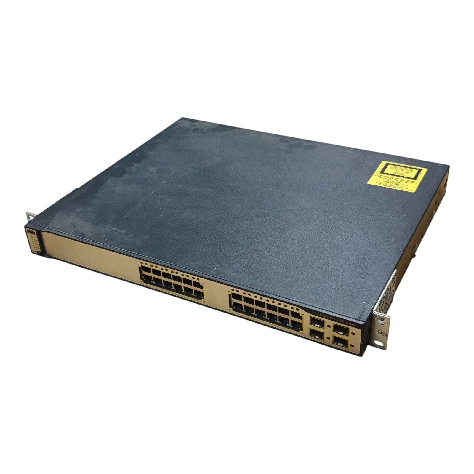 Cisco WS-C3750G-24TS-S 1U Catalyst Switch | 24-Port Gigabit Ethernet | Enterprise Layer 3 Managed Switch