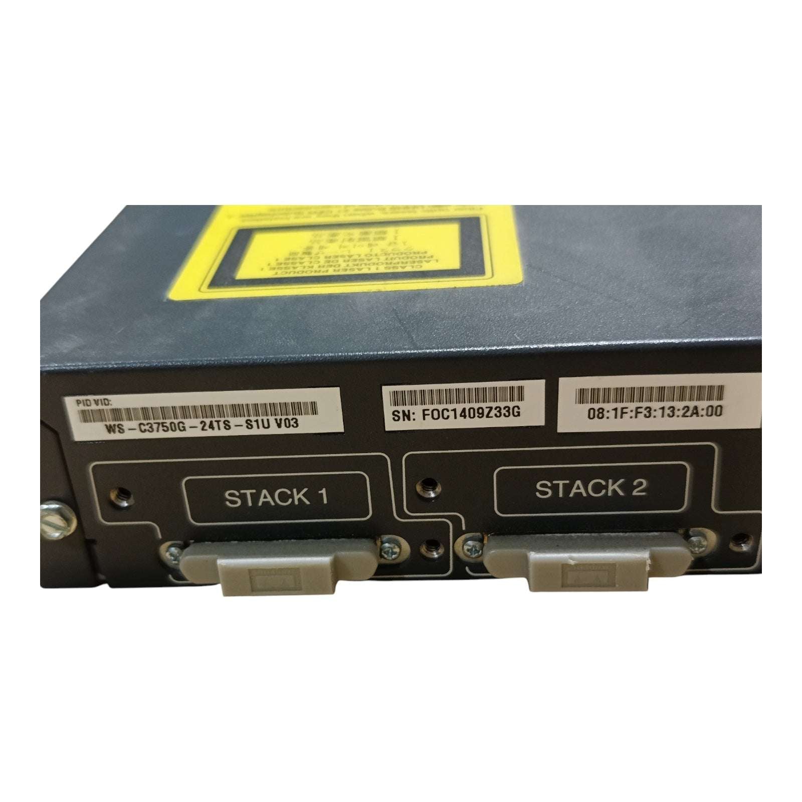 Cisco WS-C3750G-24TS-S 1U Catalyst Switch | 24-Port Gigabit Ethernet | Enterprise Layer 3 Managed Switch