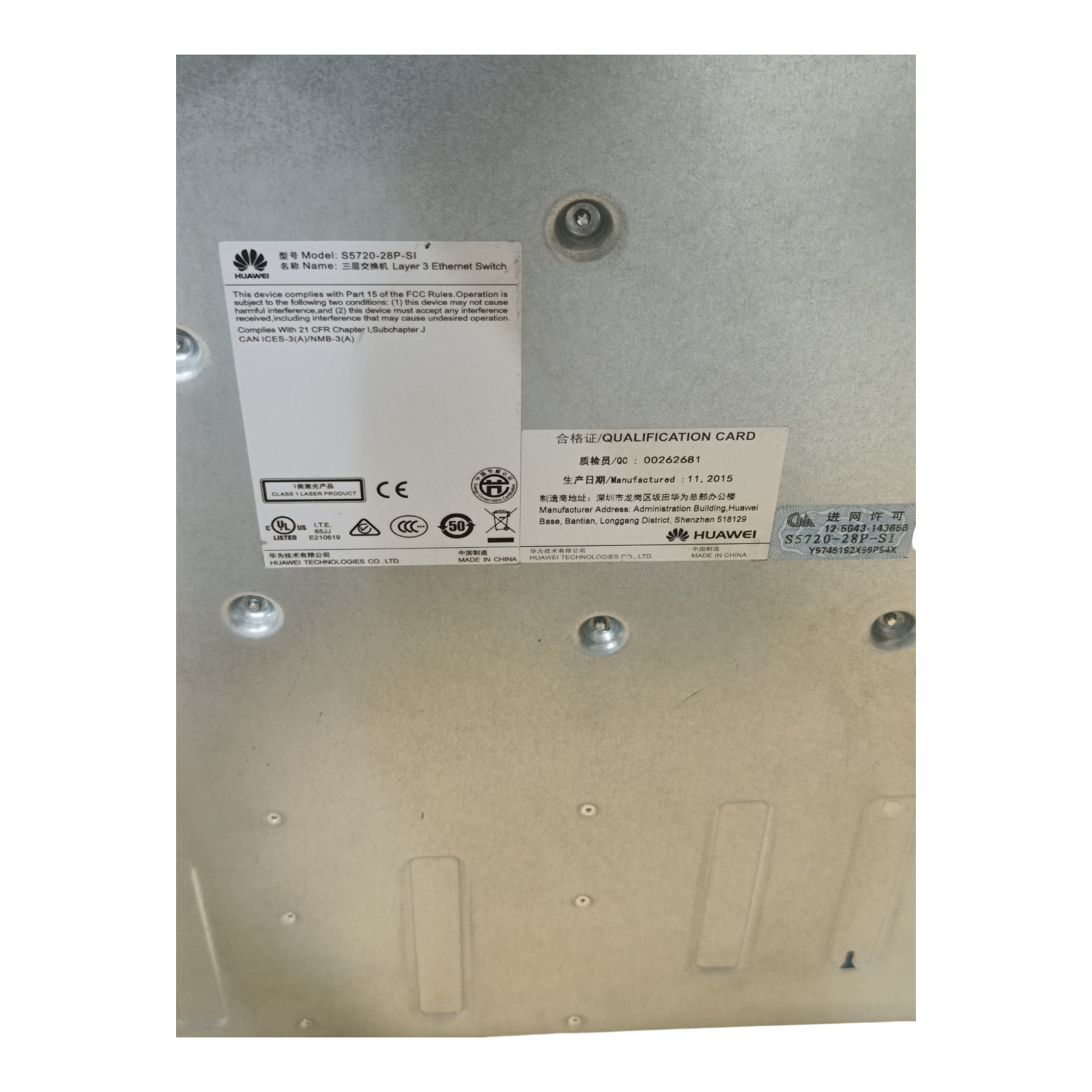 Huawei S5720-28P-SI Layer 3 Gigabit Ethernet Switch – 24-Port + 4 SFP Ports