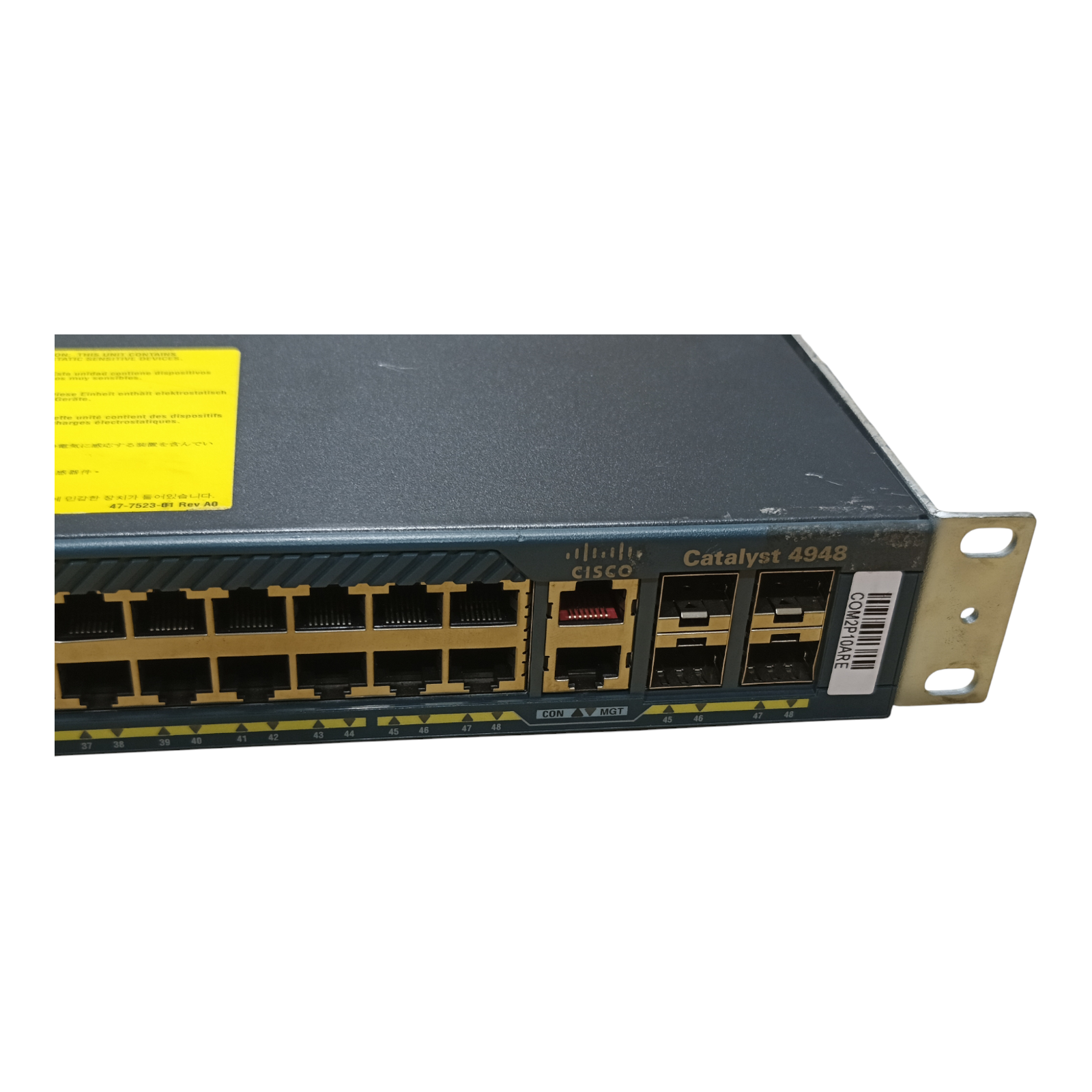 Cisco Catalyst WS-C4948 48-Port Gigabit Ethernet Switch | Layer 2/3 Enterprise Network Switch