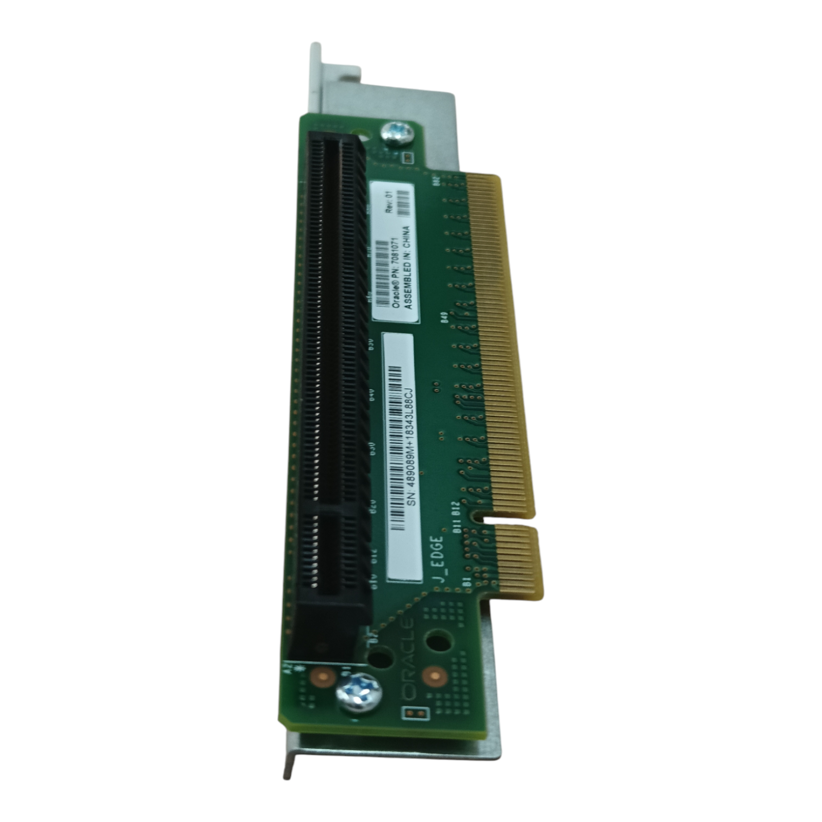 Oracle 7081071 PCIe Riser Card | Dual-Slot Server Expansion Board Rev 01