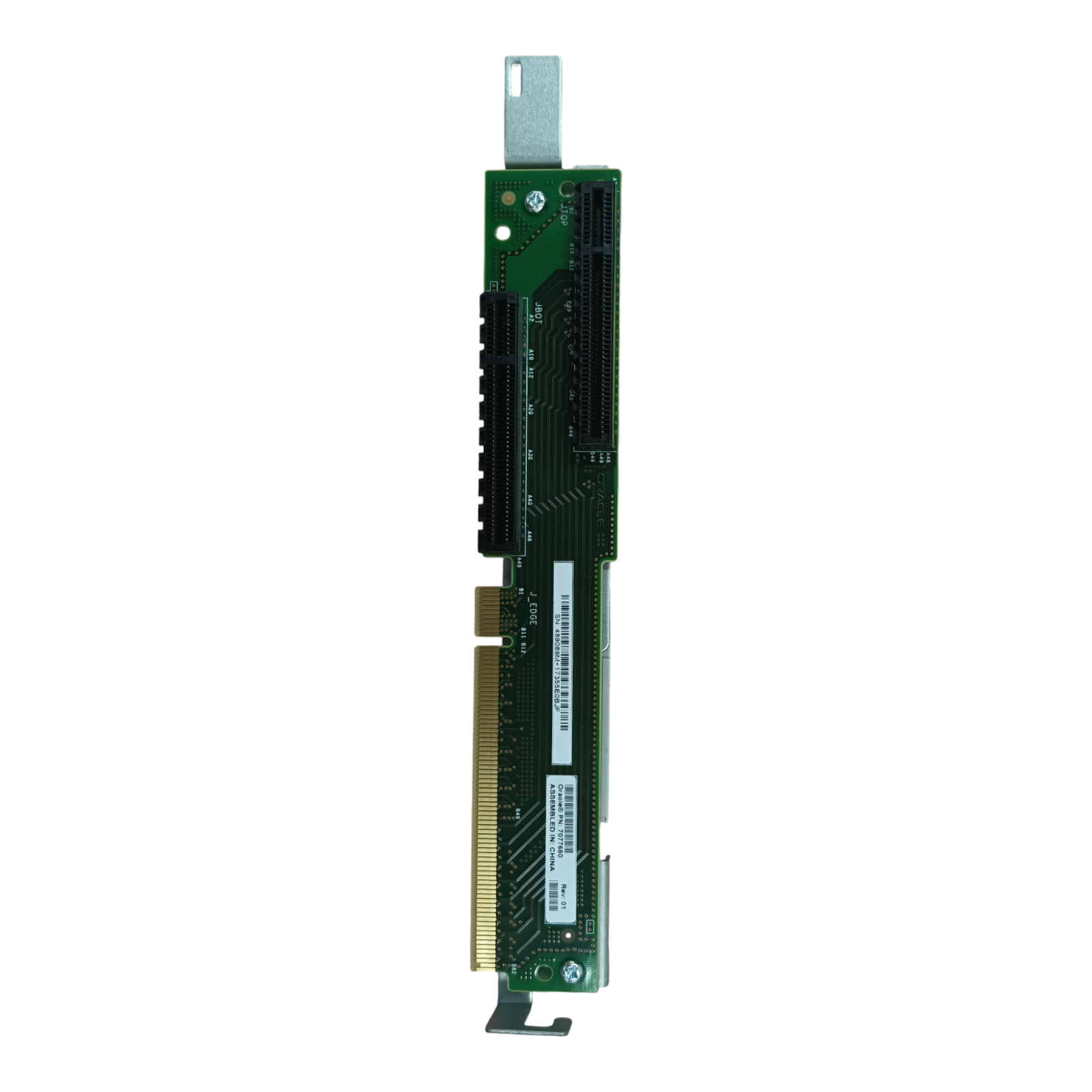 Oracle 7077680 PCIe Riser Card | X5-2 Server 2-Slot Expansion Board Rev 01