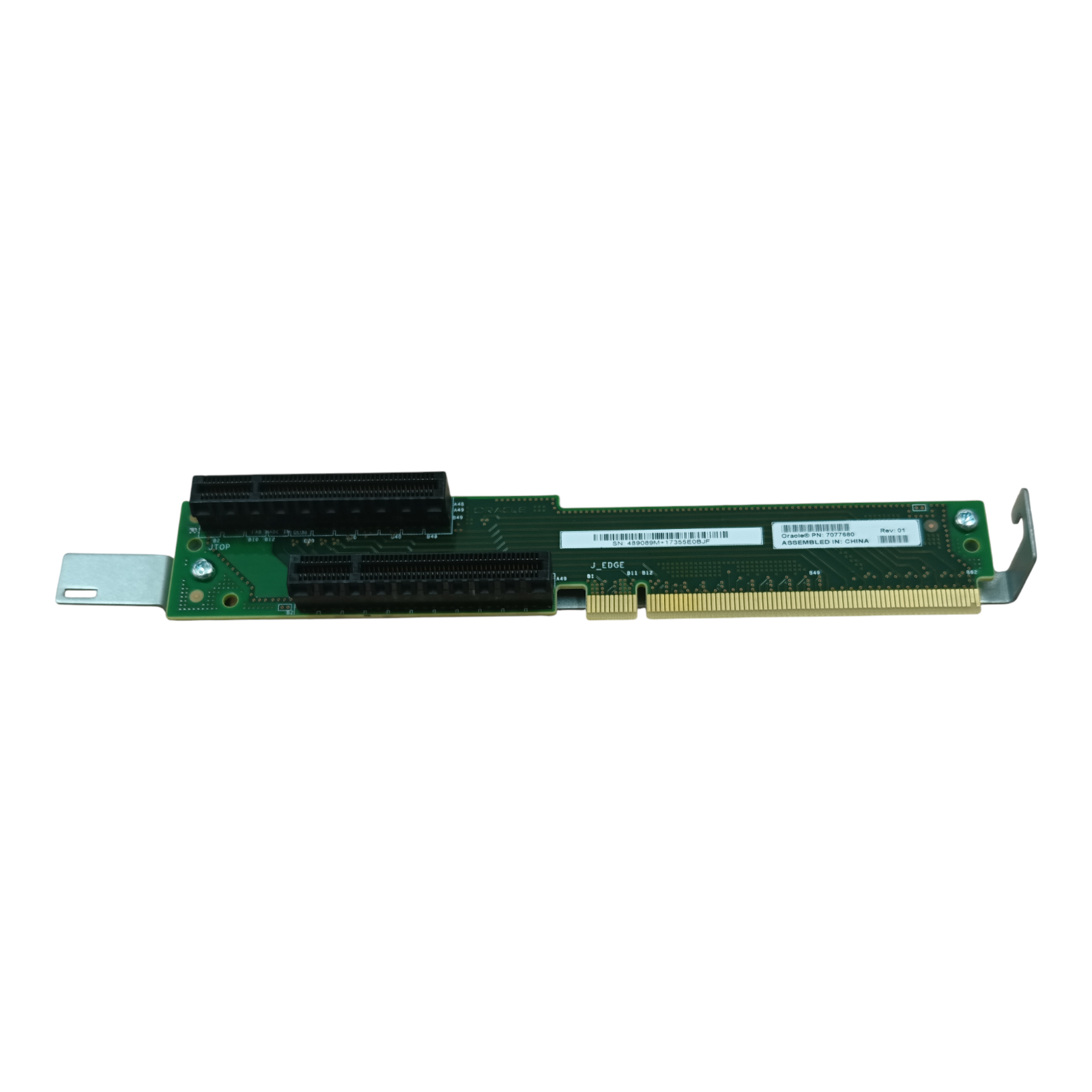 Oracle 7077680 PCIe Riser Card | X5-2 Server 2-Slot Expansion Board Rev 01
