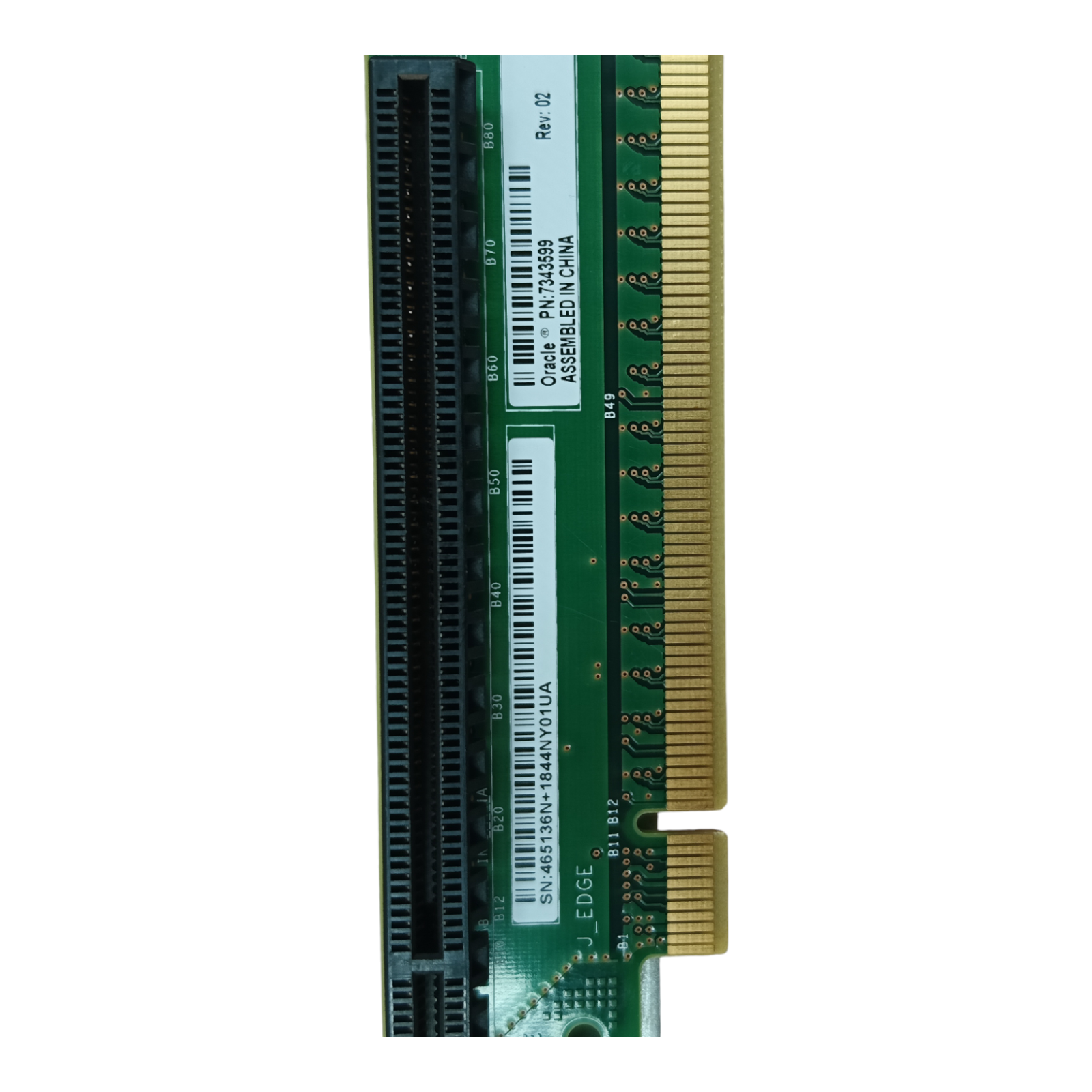 Oracle 7343599 PCIe Riser Card | X7-2 Server Expansion Board Rev 02