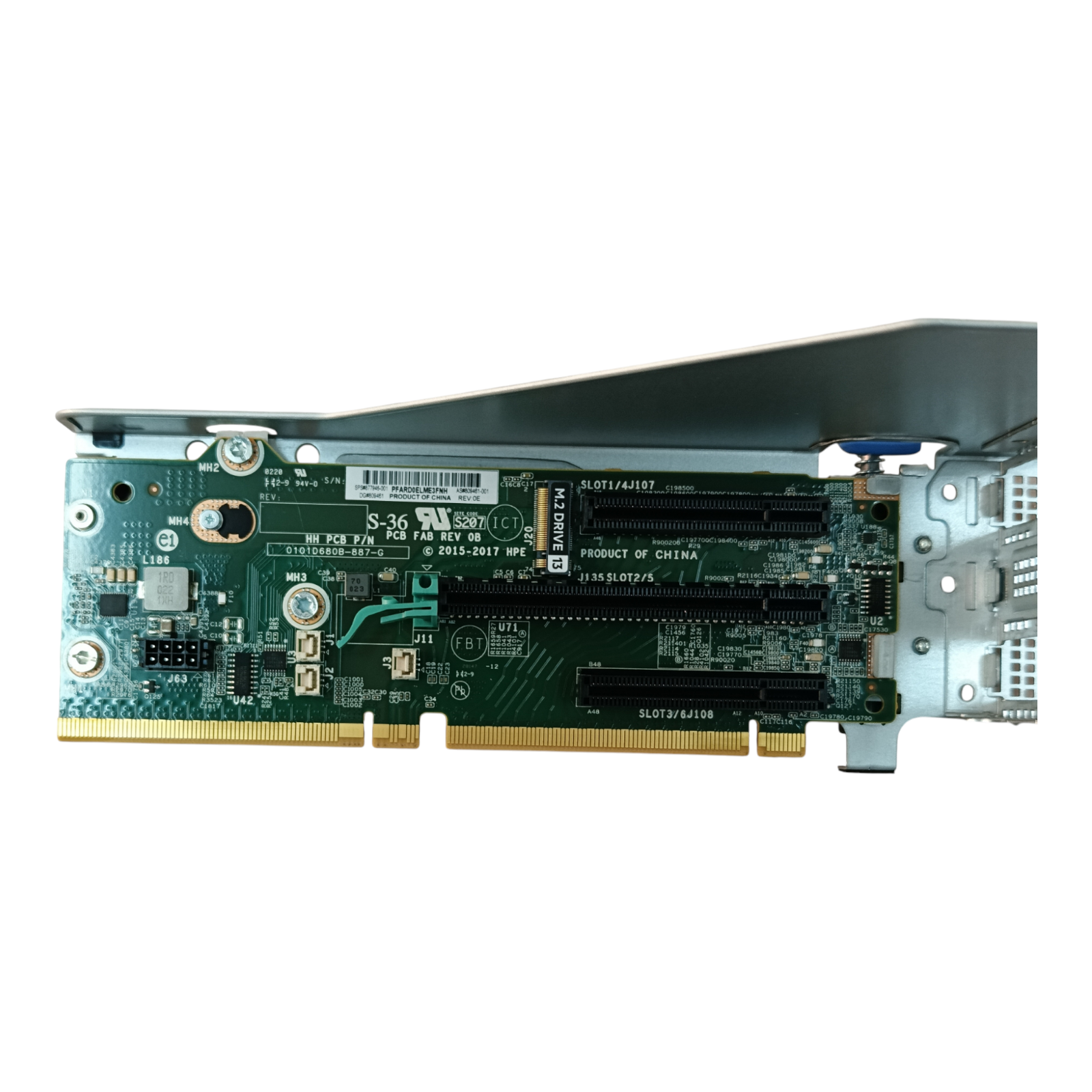 HP Primary Riser Card | PCIe Expansion Module | P/N 877946-001