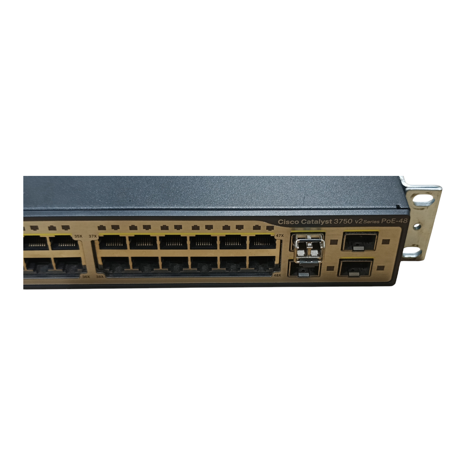 Cisco WS-C3750V2-48PS-S Catalyst 3750V2 48-Port Fast Ethernet Switch with PoE