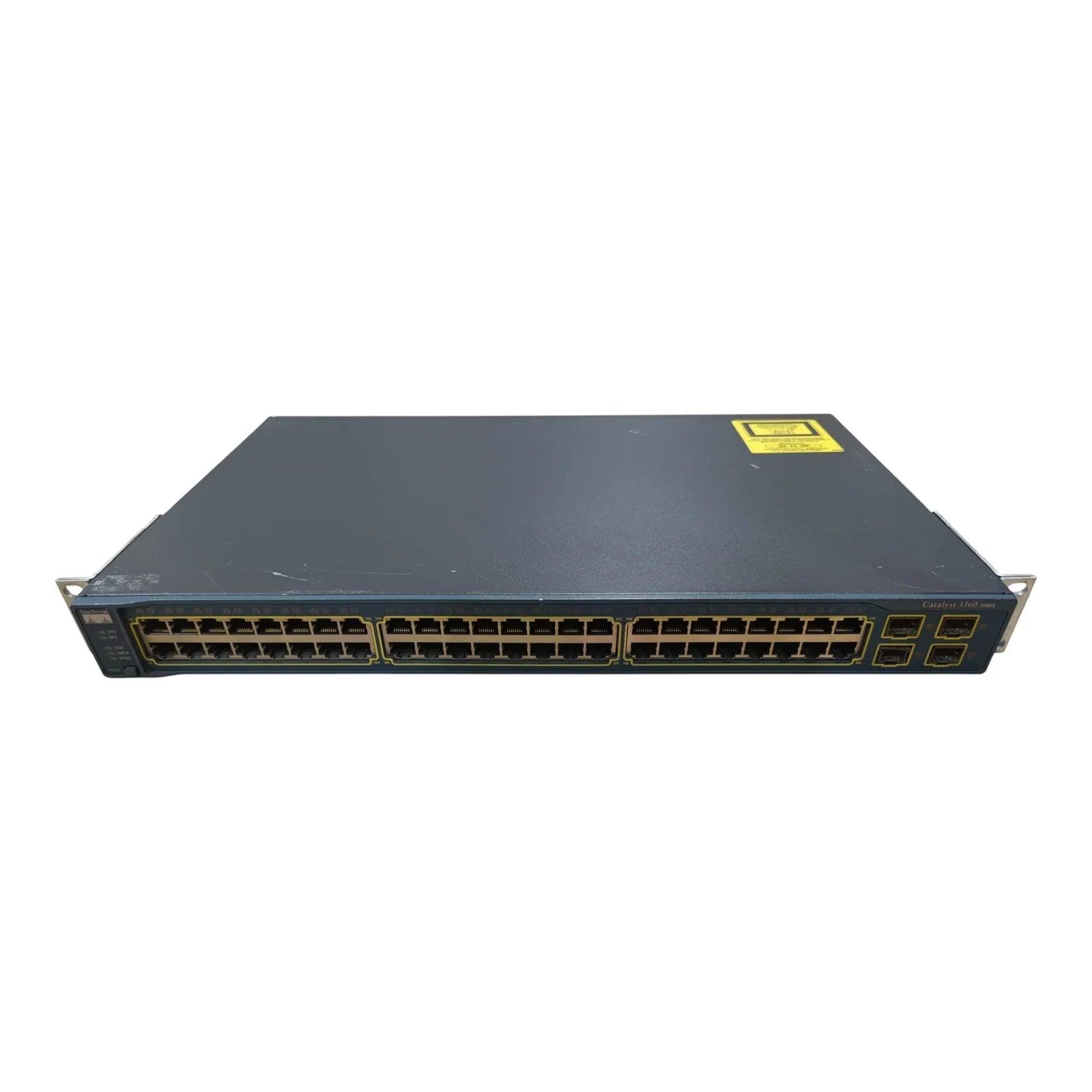 Cisco Catalyst WS-C3560-48TS-S 48-Port Gigabit Switch with 4 SFP Uplinks – Managed Layer 3 Network Switch