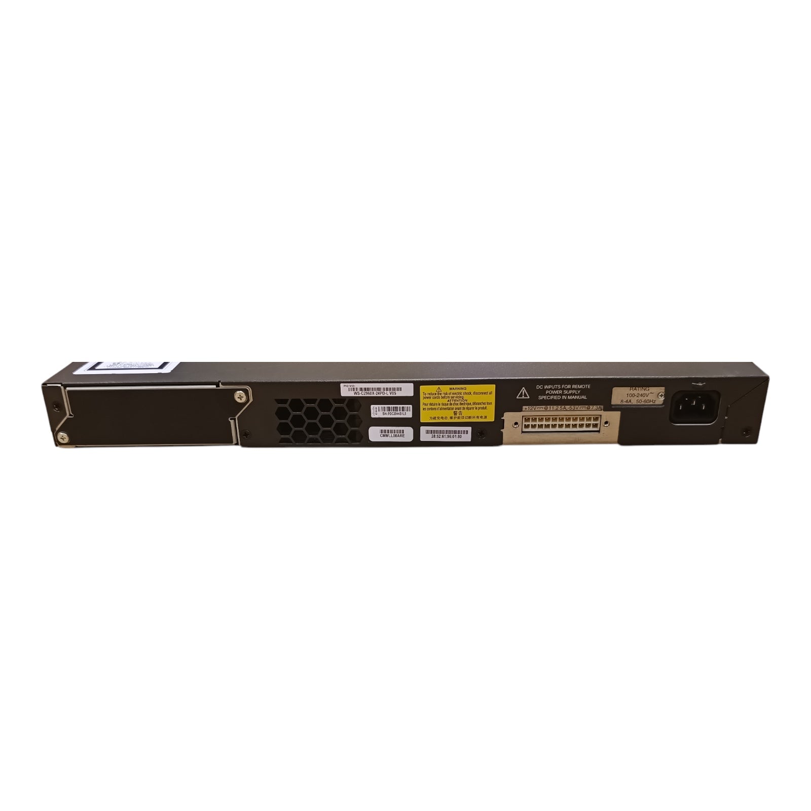 Cisco WS-C2960X-24PD-L Catalyst Switch | 24-Port Gigabit PoE+ | 2x 10G SFP+ Uplinks | Managed Enterprise Layer 2
