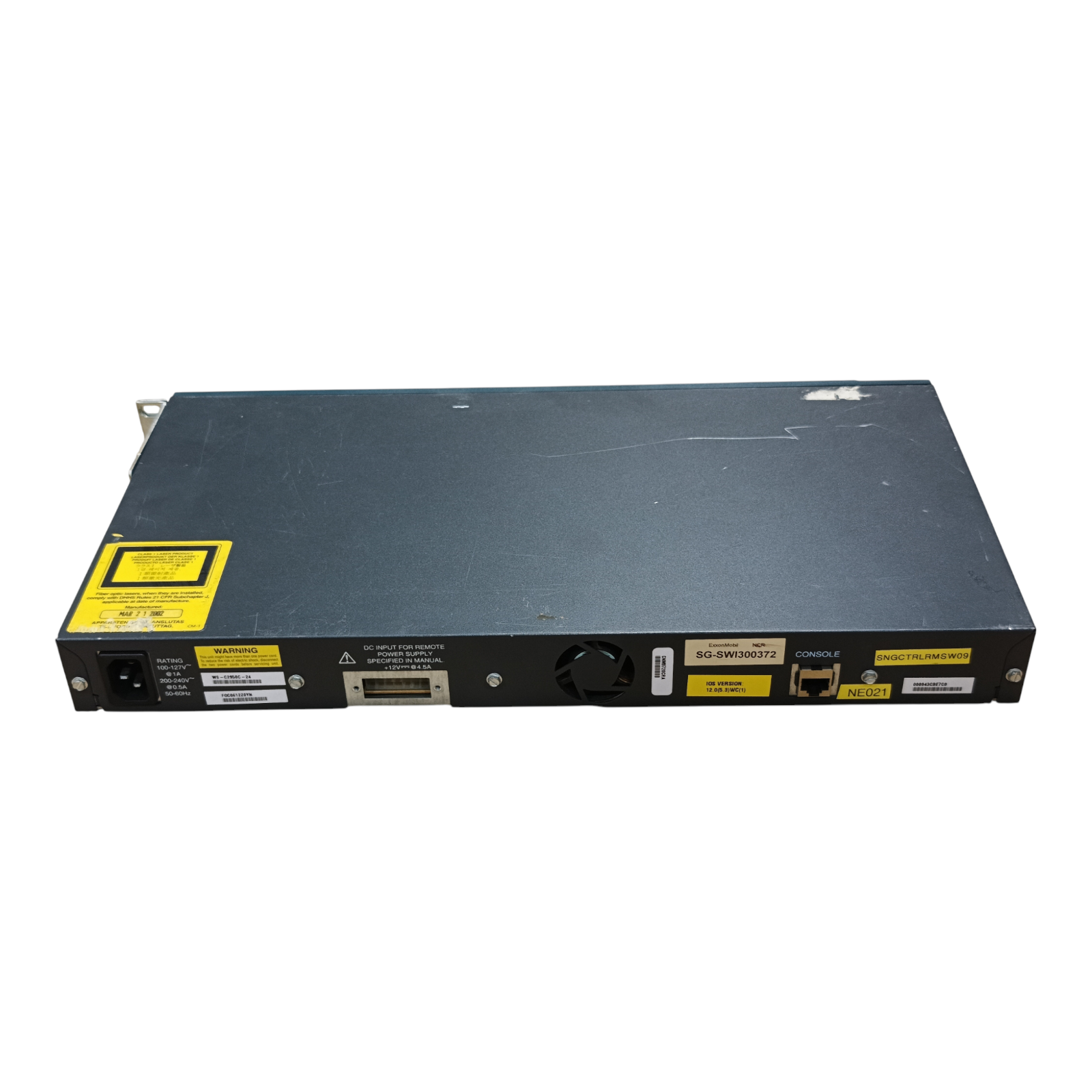 Cisco WS-C2950C-24 24-Port Fast Ethernet Switch | Catalyst 2950 Series Layer 2 Managed Switch