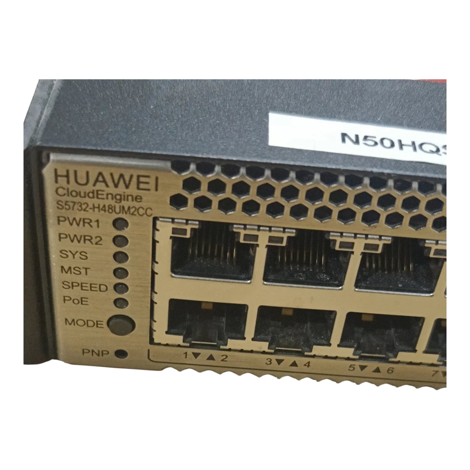 Huawei CloudEngine S5732-H48UM2CC 48-Port 10G PoE++ Enterprise Switch with 25G/100G Uplinks – Layer 3 Managed