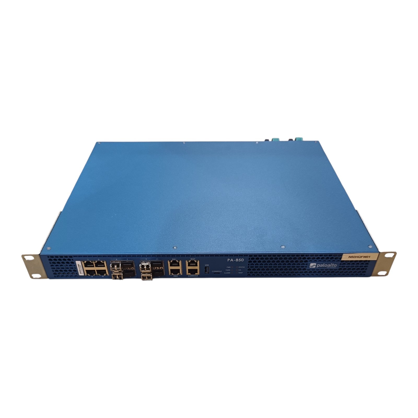 Palo Alto PA-850 Firewall | Next-Gen Security Appliance | 4x RJ-45 | 4x SFP | 4x 10Gb SFP+ | 3x Cooling Fans