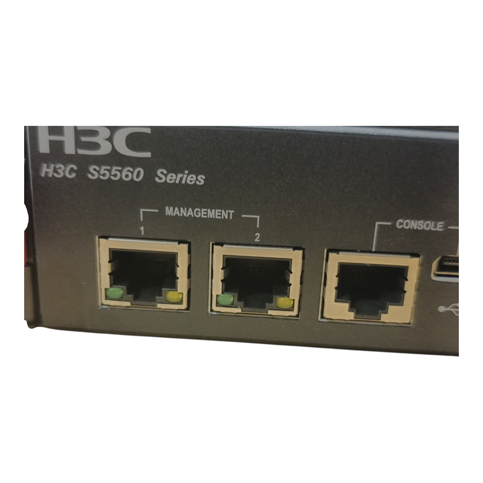 H3C S5560-54QS-EI Enterprise Switch | 48x Gigabit RJ45 | 4x 10G SFP+ | 2x 40G QSFP+ | Redundant PSU